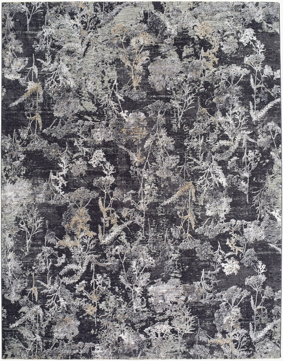LIVABLISS Gakko GKK-2300 Black Area Rug