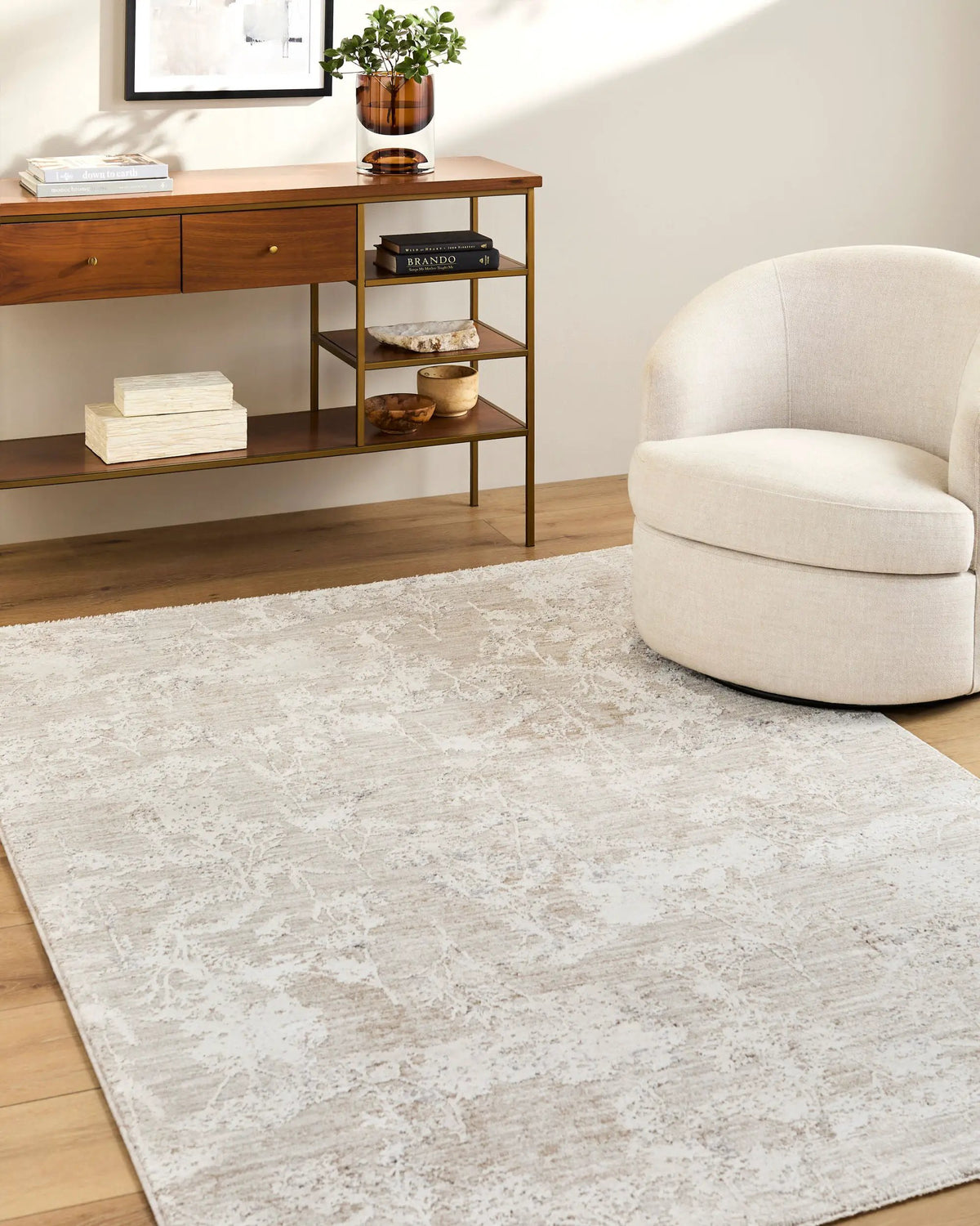 LIVABLISS Gakko GKK-2302 Charcoal Area Rug