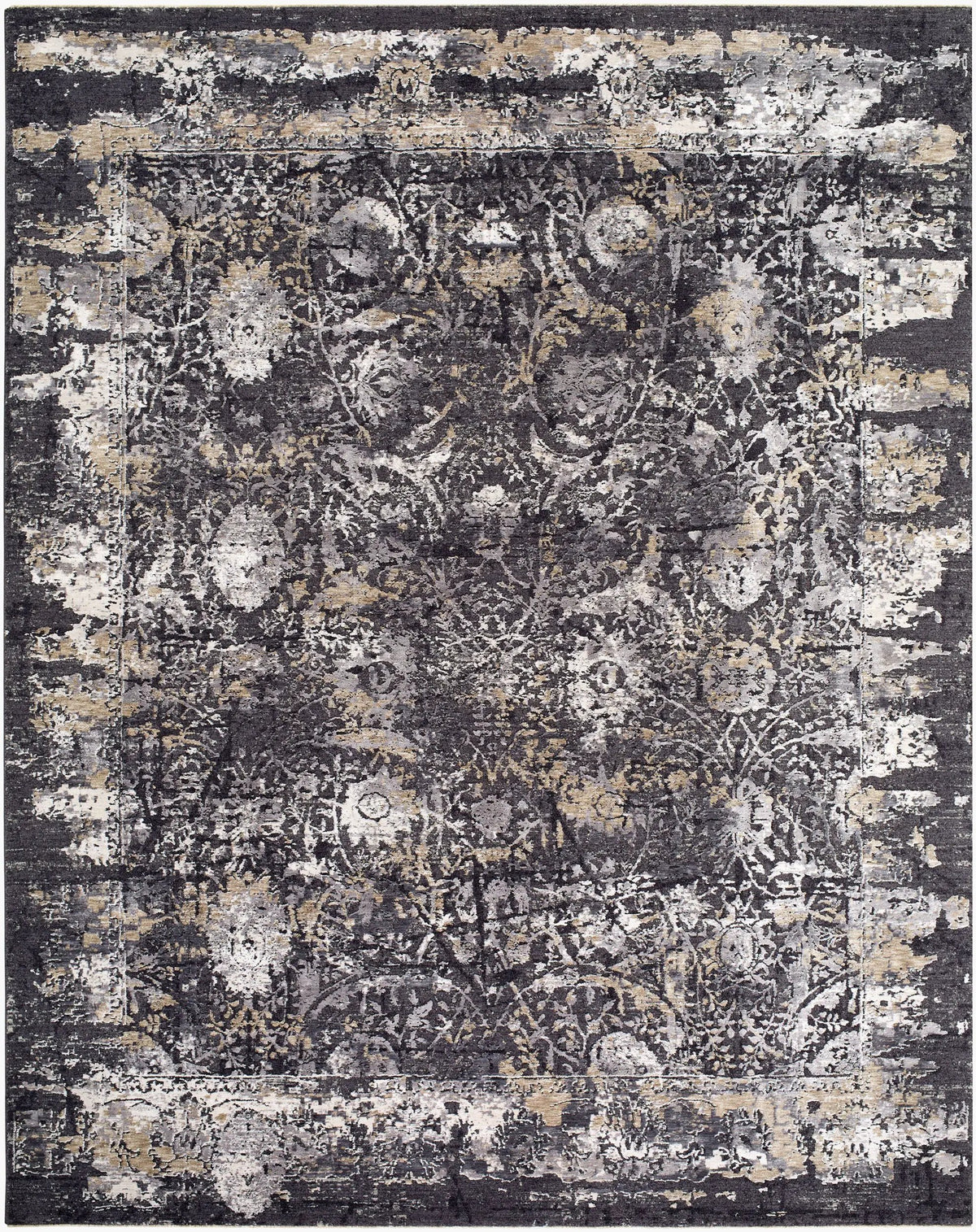 LIVABLISS Gakko GKK-2303 Black Area Rug