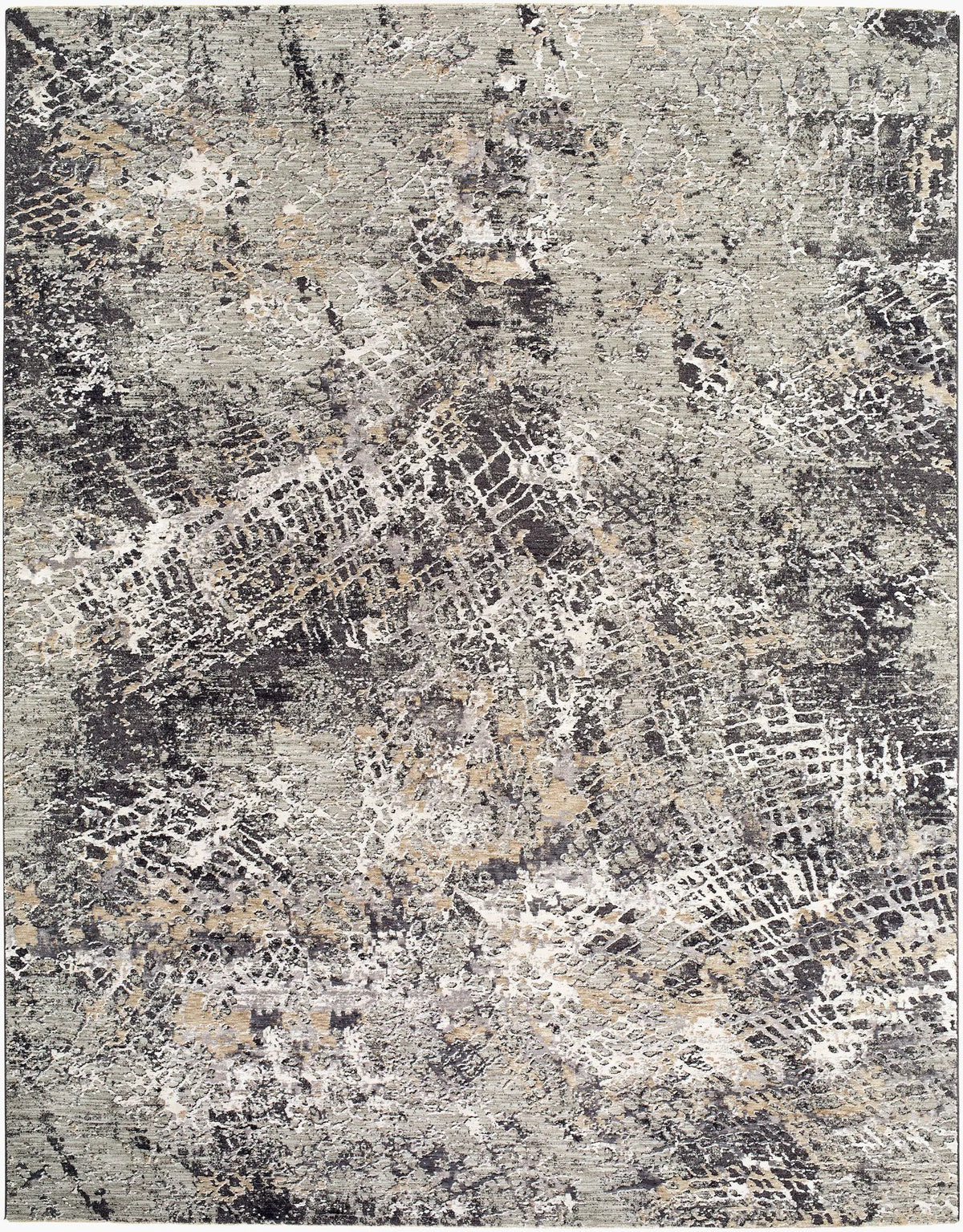 LIVABLISS Gakko GKK-2310 Medium-Gray Area Rug