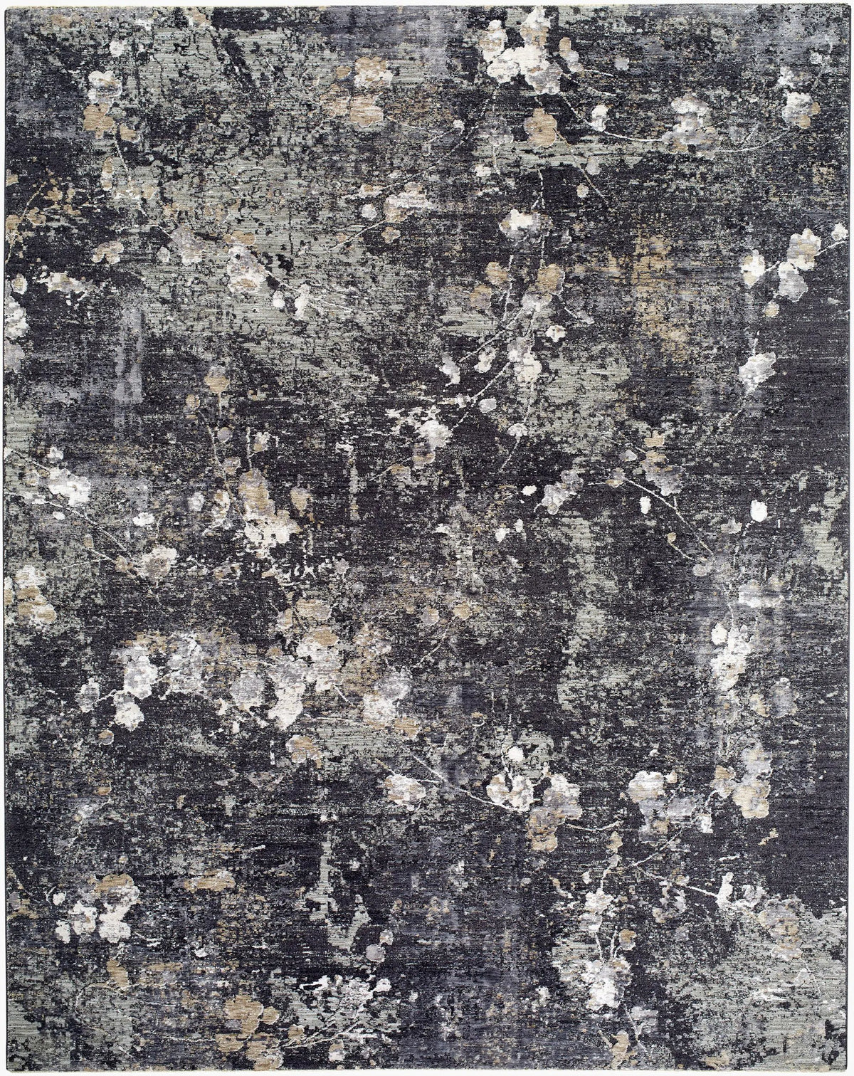 LIVABLISS Gakko GKK-2315 Black Area Rug