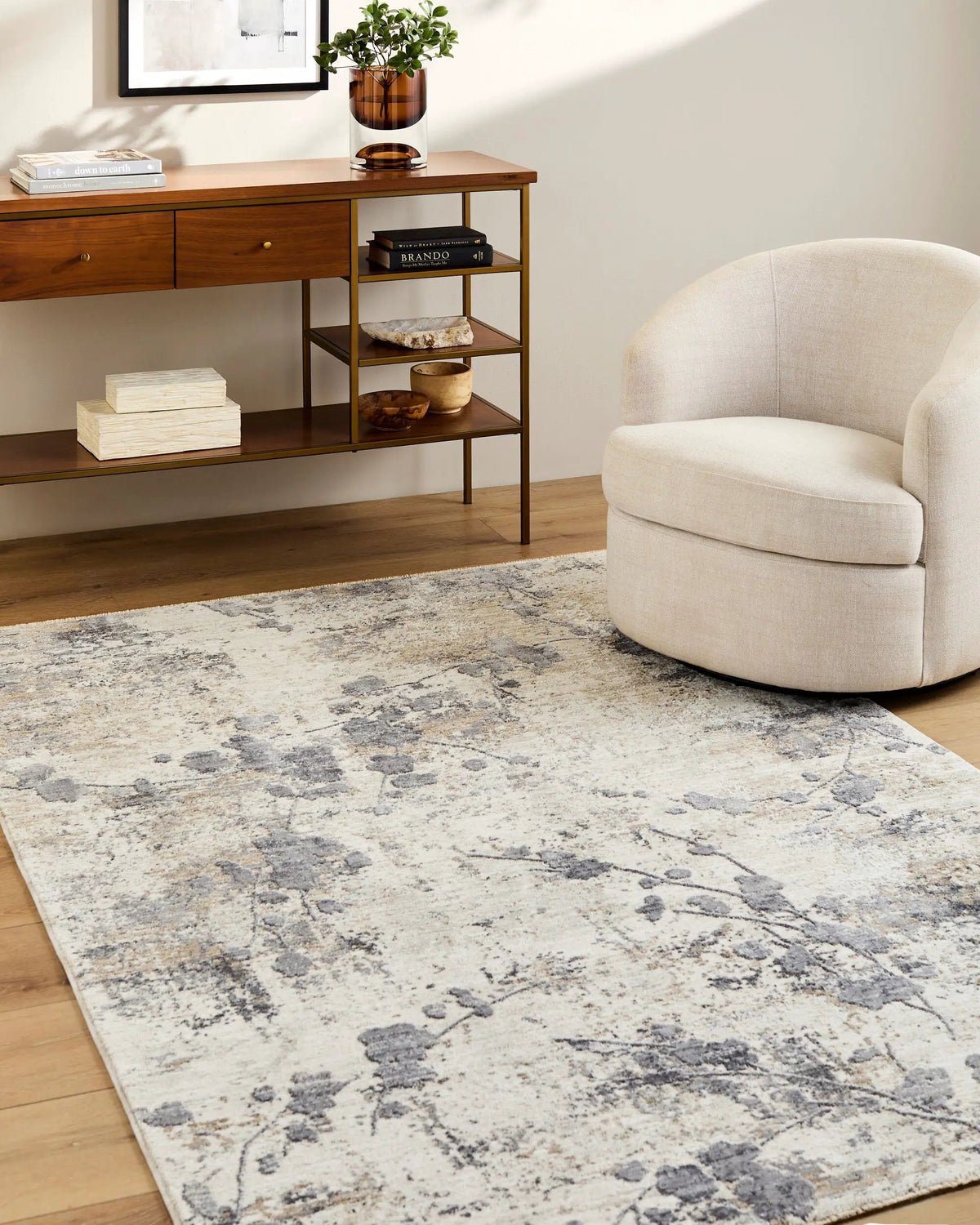 LIVABLISS Gakko GKK-2316 Cream Area Rug