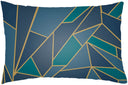 Surya Geometric Shatter GMS-001 Lumbar Pillow by LIVABLISS