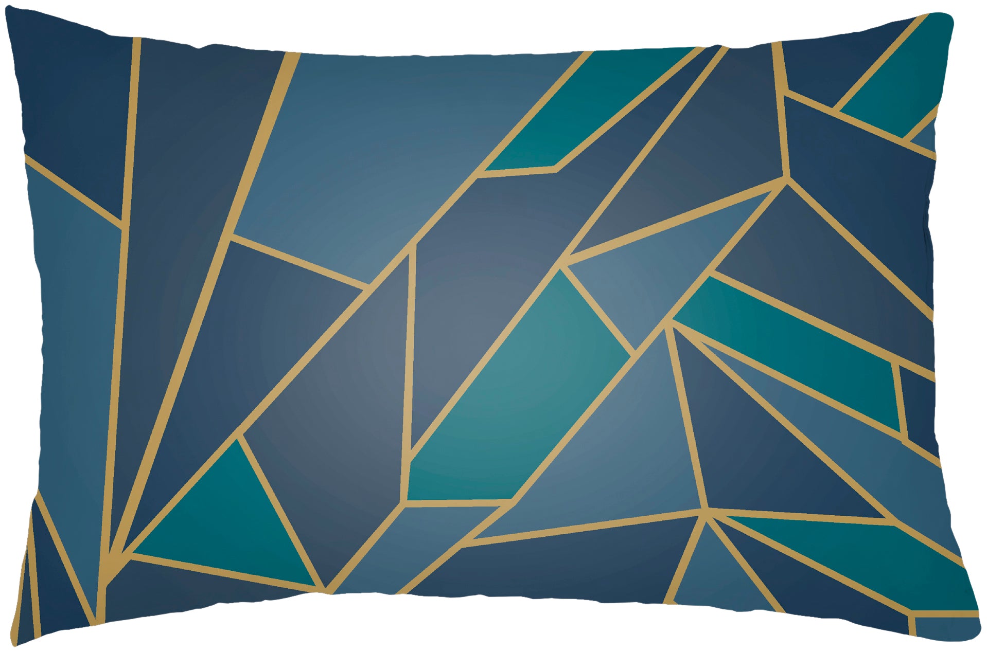 Surya Geometric Shatter GMS-001 Lumbar Pillow by LIVABLISS