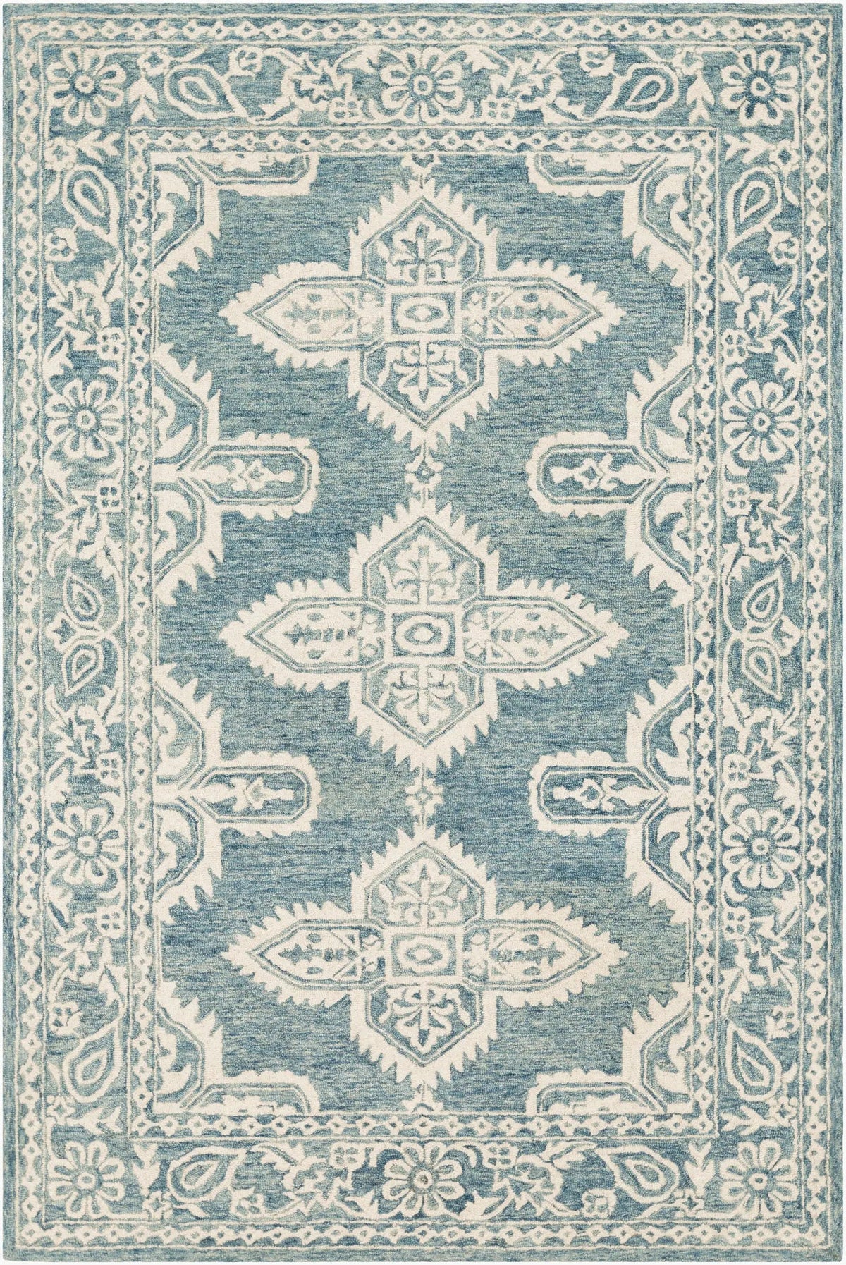 LIVABLISS Granada GND-2300 Ice-Blue Area Rug