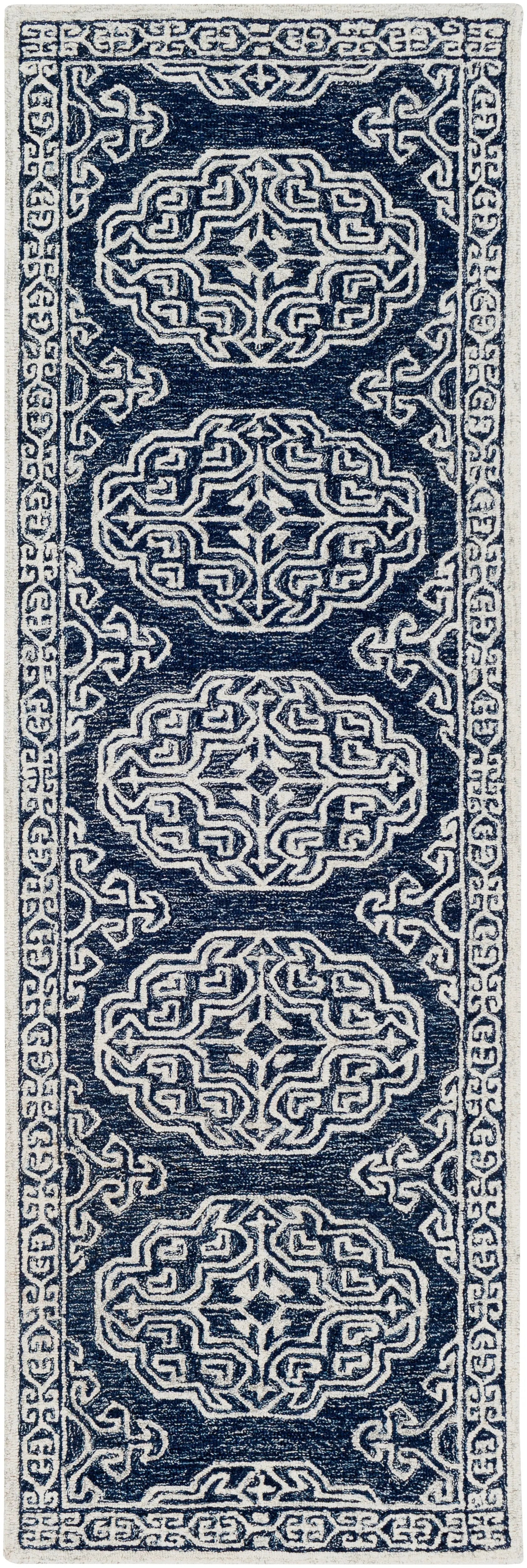Granada GND-2308 Gray Area Rug by LIVABLISS