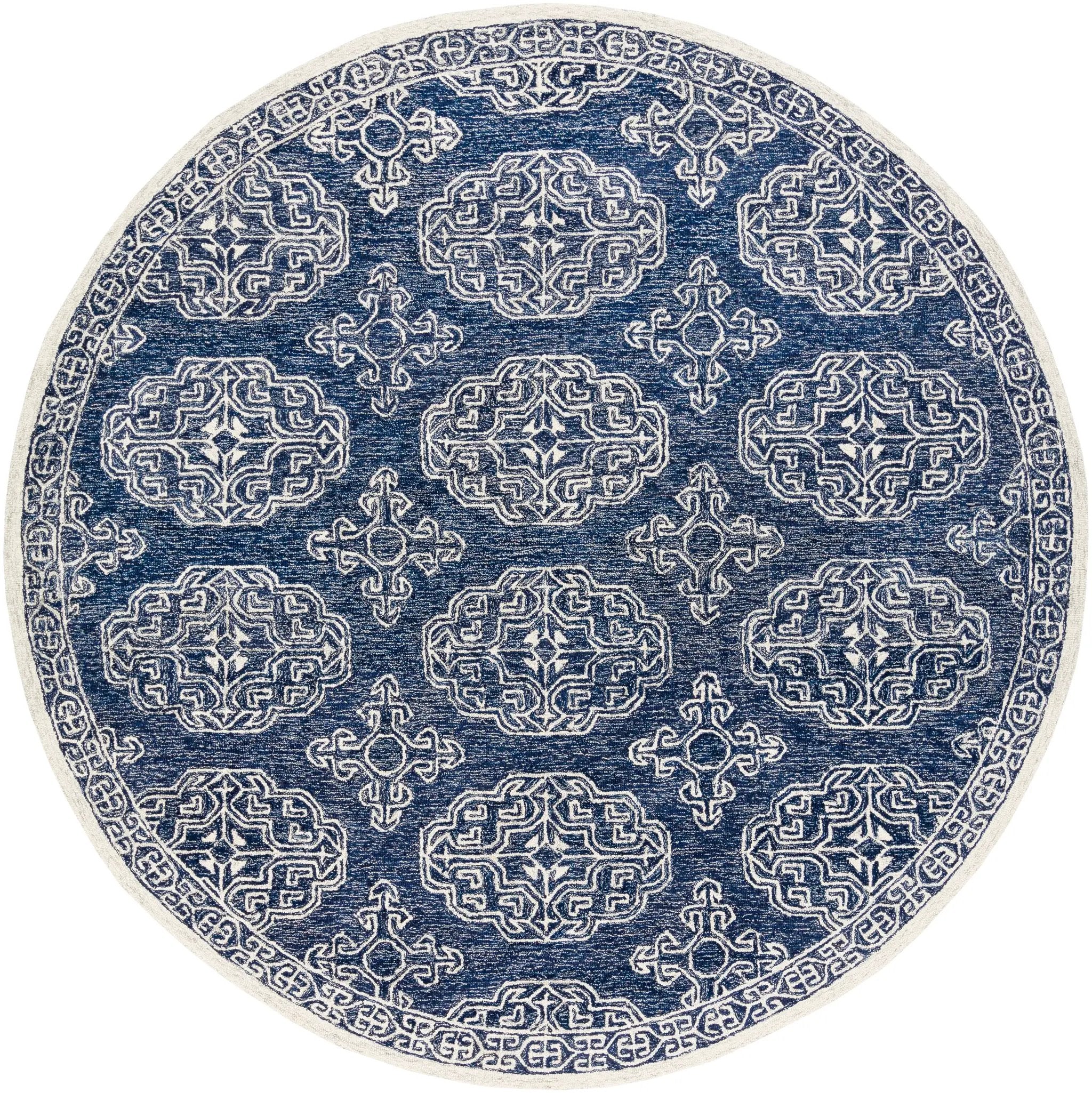 Granada GND-2308 Gray Area Rug by LIVABLISS