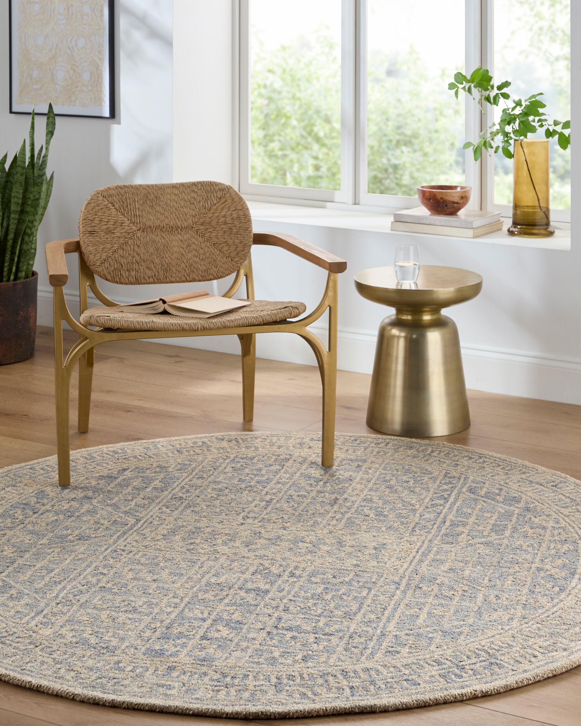 Surya Granada GND-2318 Navy Area Rug by LIVABLISS