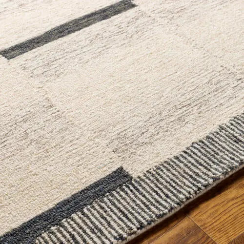 Granada GND-2330 Black Area Rug by LIVABLISS