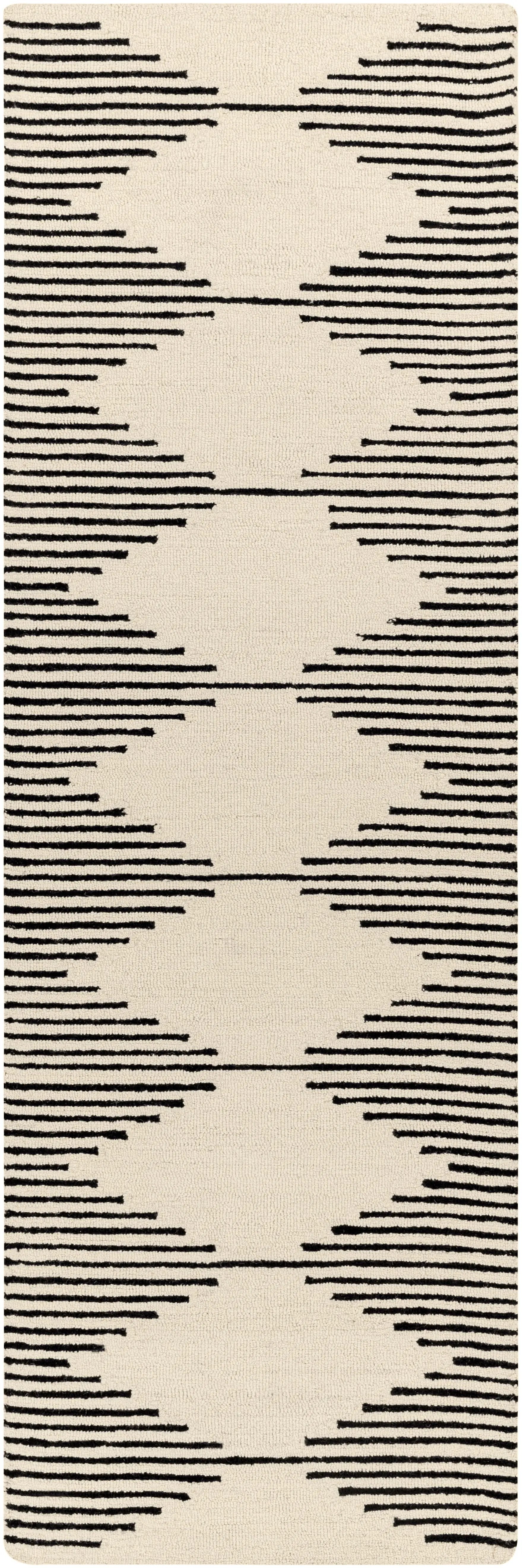 Granada GND-2331 Black Area Rug by LIVABLISS