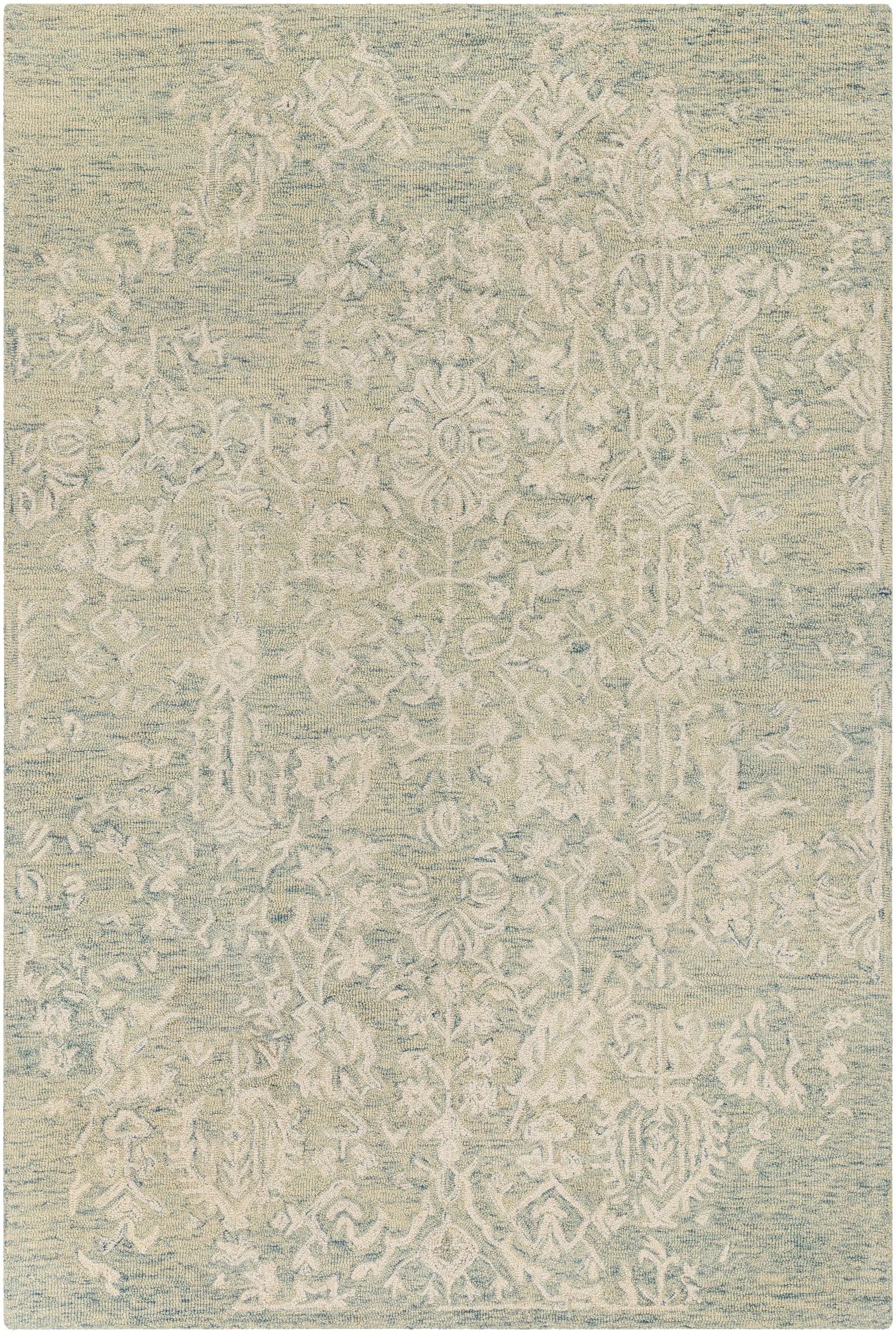 Granada GND-2333 Teal Area Rug by LIVABLISS