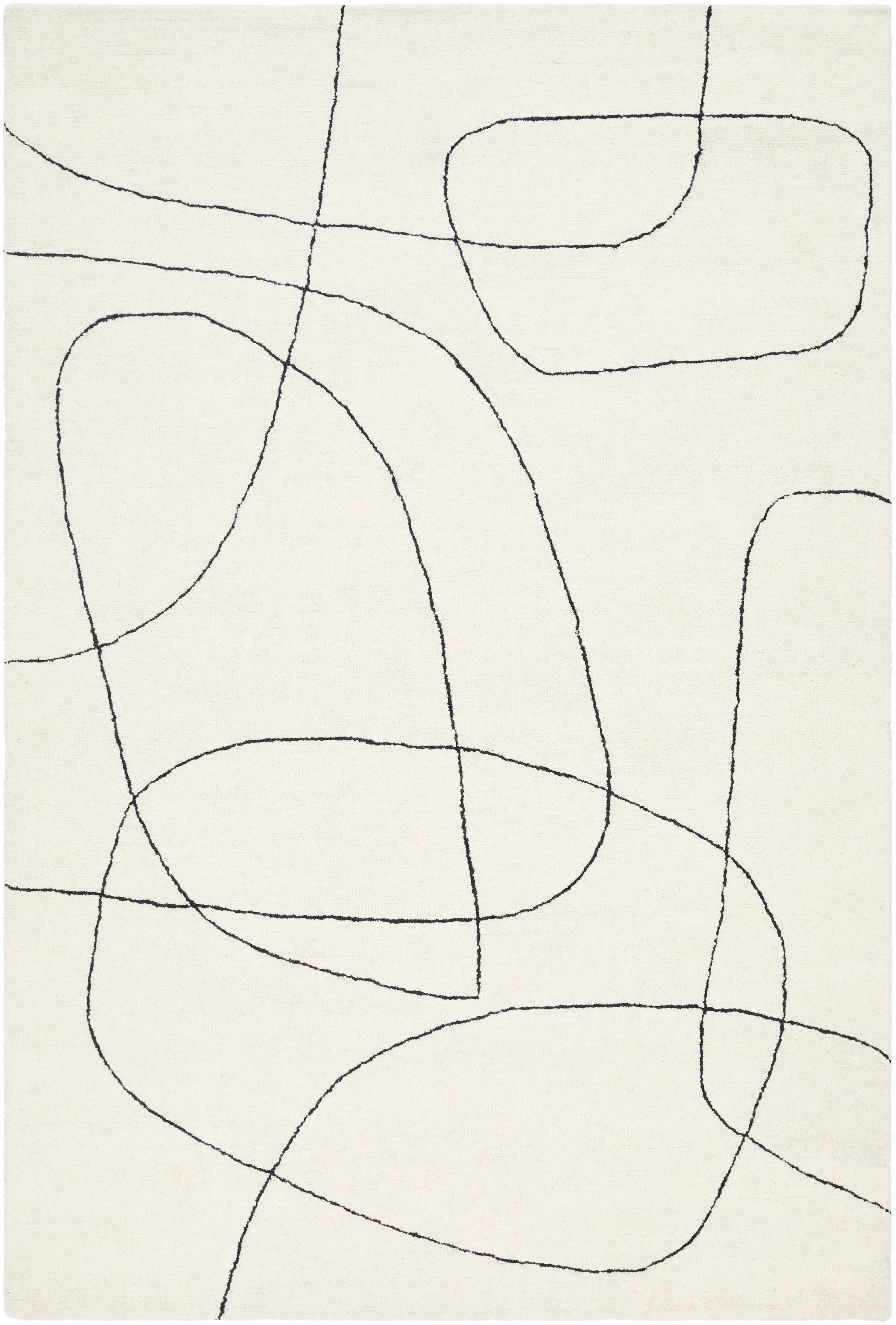 Granada GND-2345 Ivory Area Rug by LIVABLISS