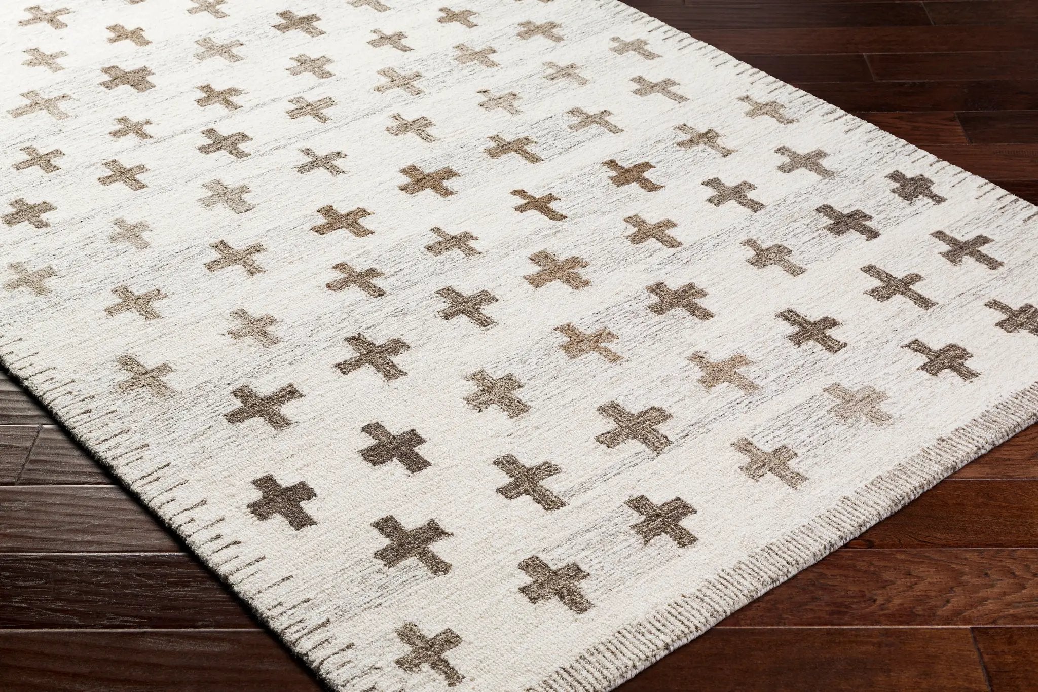 Granada GND-2368 Ivory Area Rug by LIVABLISS