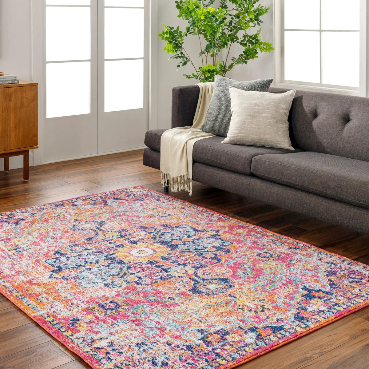 LIVABLISS Harput HAP-1062 Blue Area Rug