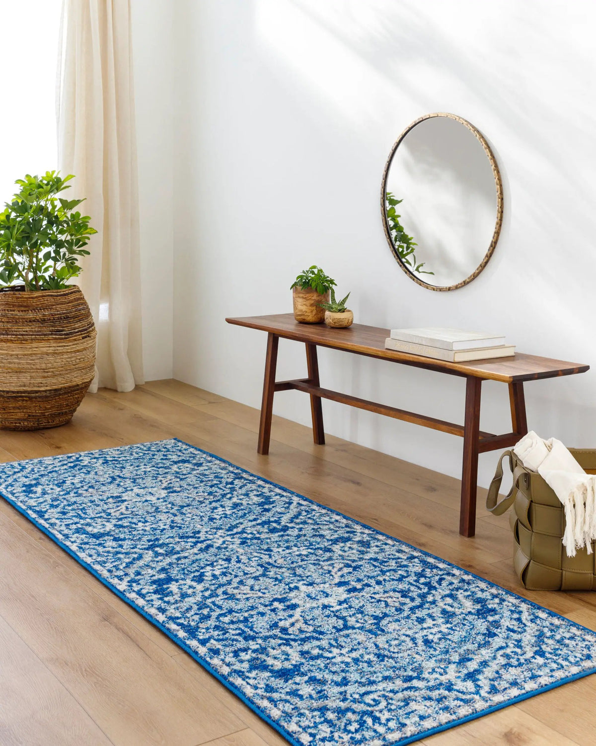 LIVABLISS Harput HAP-1068 White Area Rug