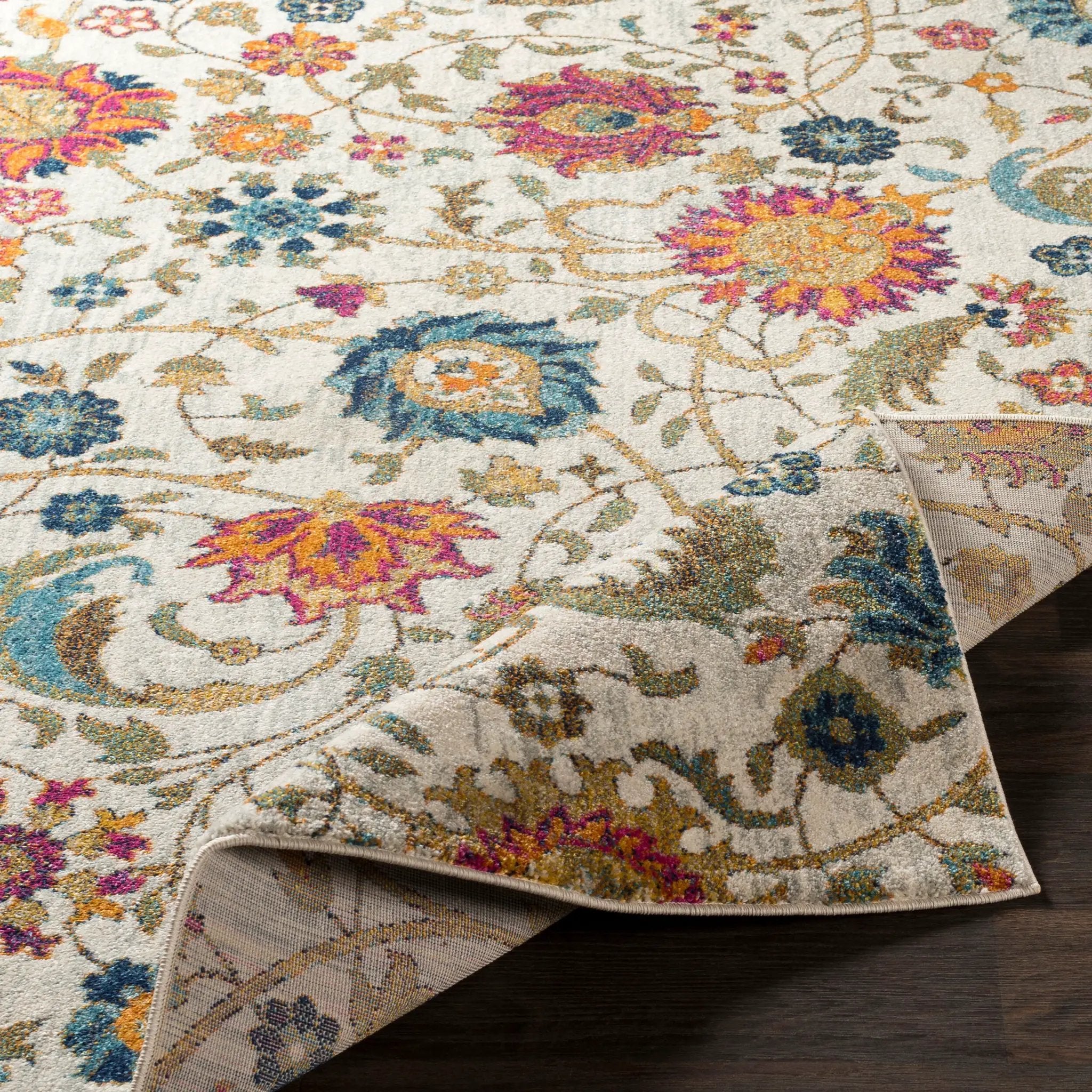 Harput HAP-1074 Beige Area Rug by LIVABLISS