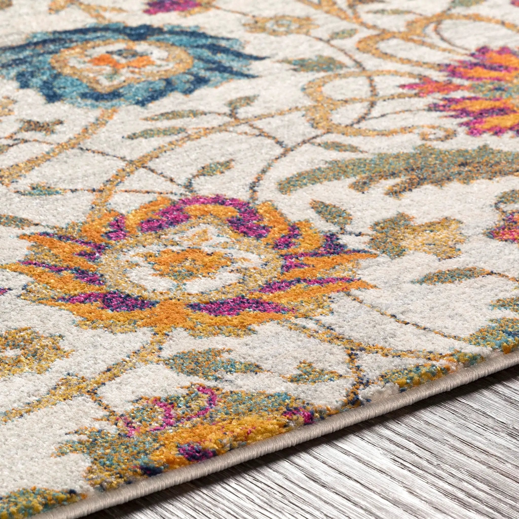 Harput HAP-1074 Beige Area Rug by LIVABLISS