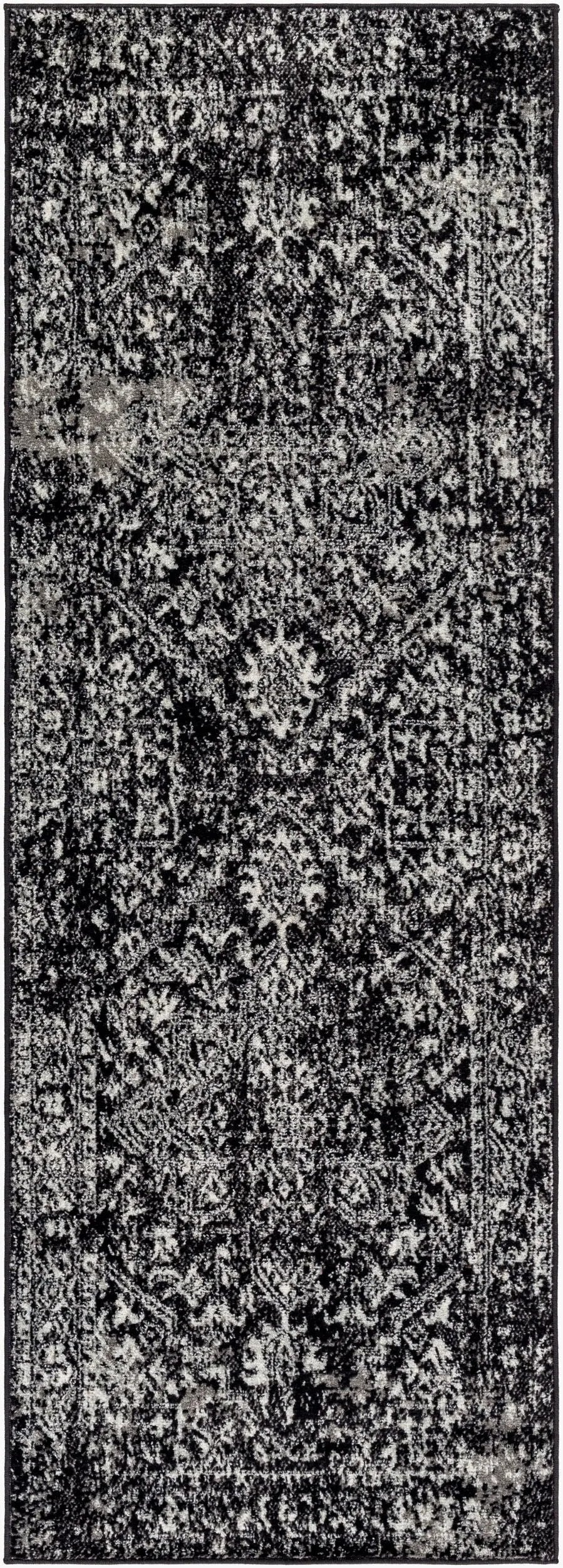 LIVABLISS Harput HAP-1087 Black Area Rug