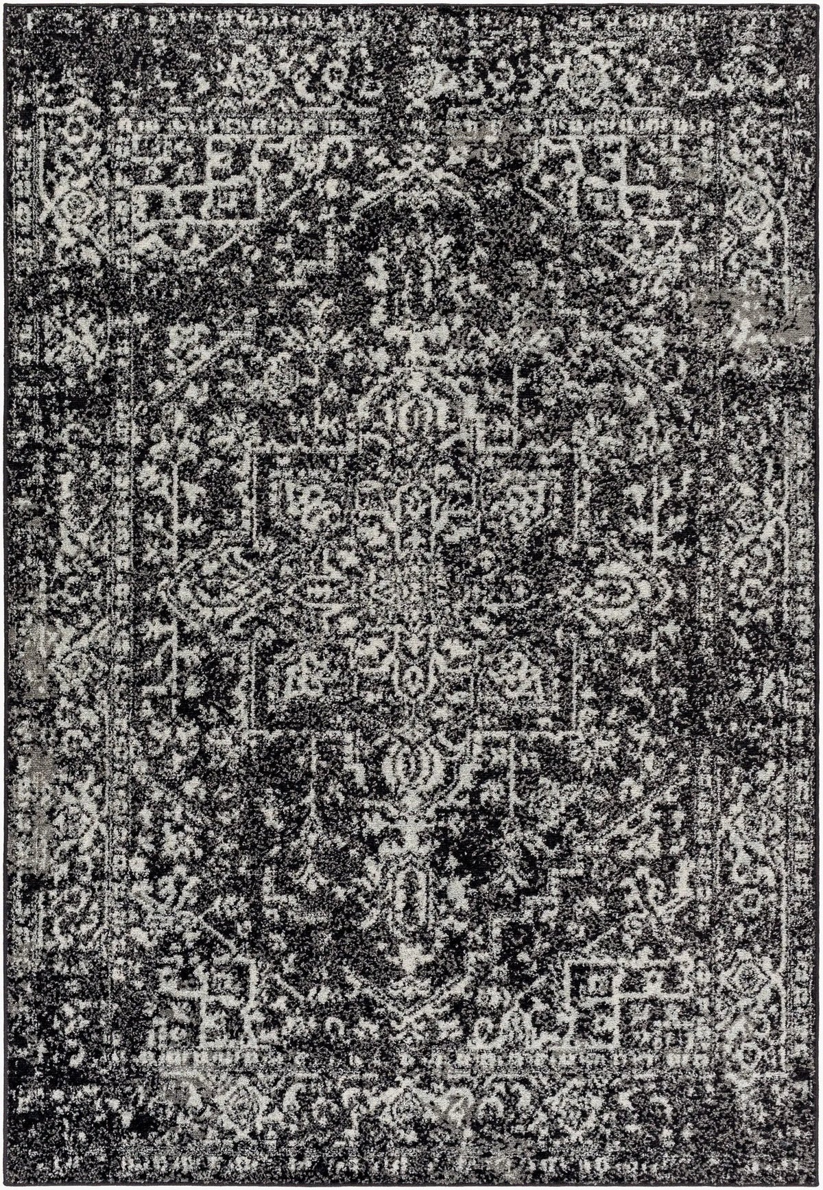 LIVABLISS Harput HAP-1087 Black Area Rug