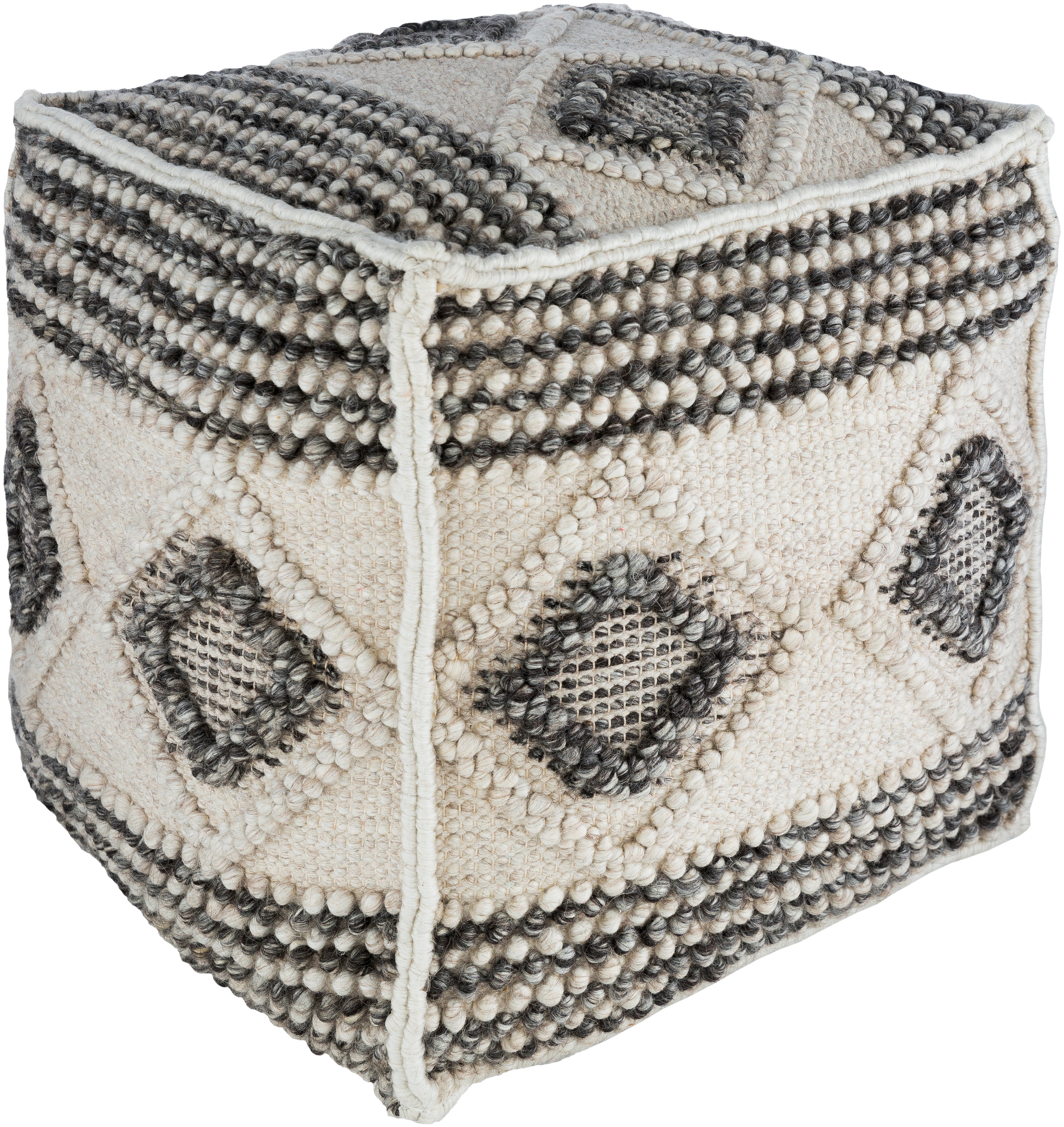Surya Hygge HGPF-001 Pouf by LIVABLISS