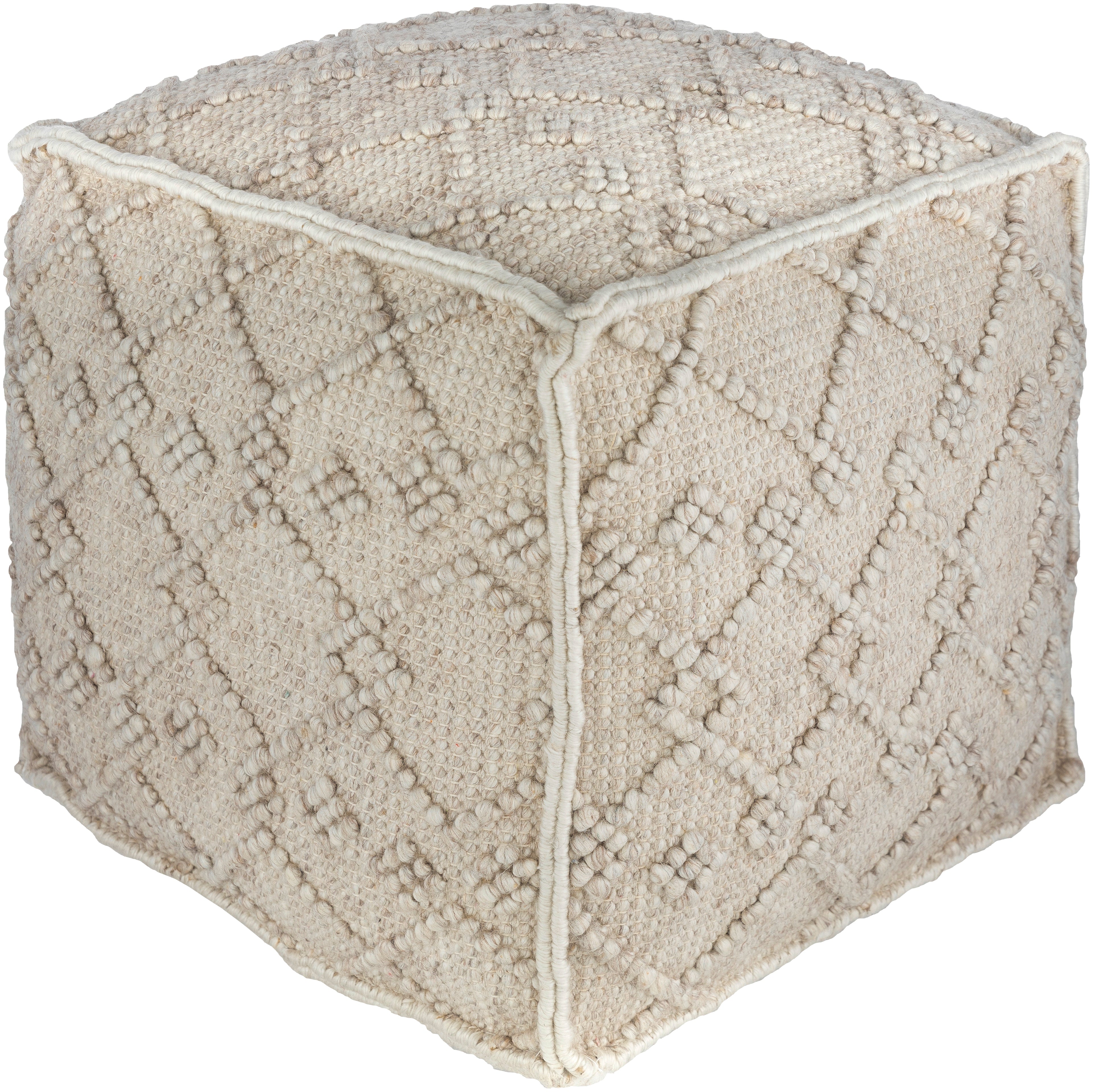 Surya Hygge HGPF-002 Pouf by LIVABLISS
