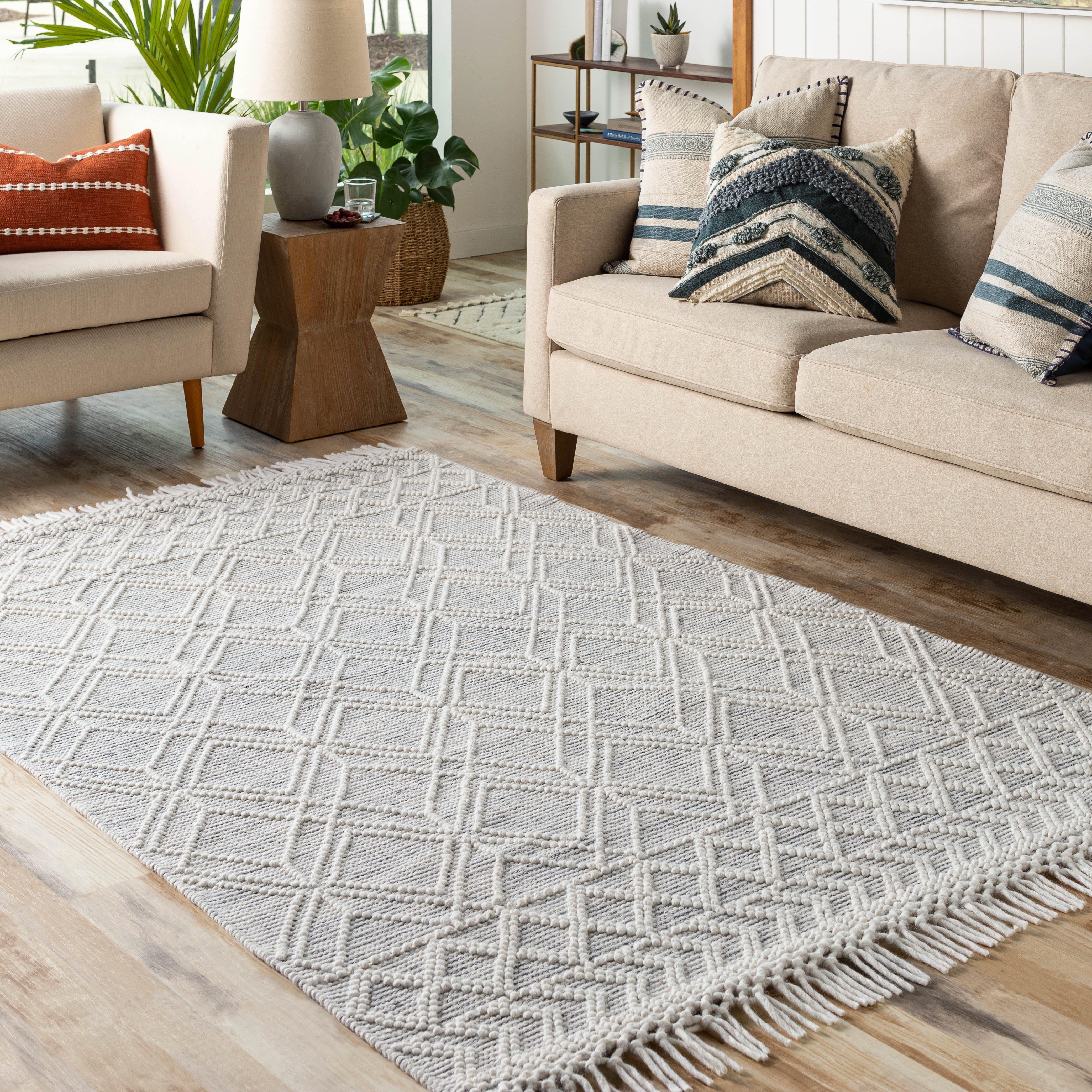Surya Hemingway HMG-2300 Cream Area Rug by LIVABLISS