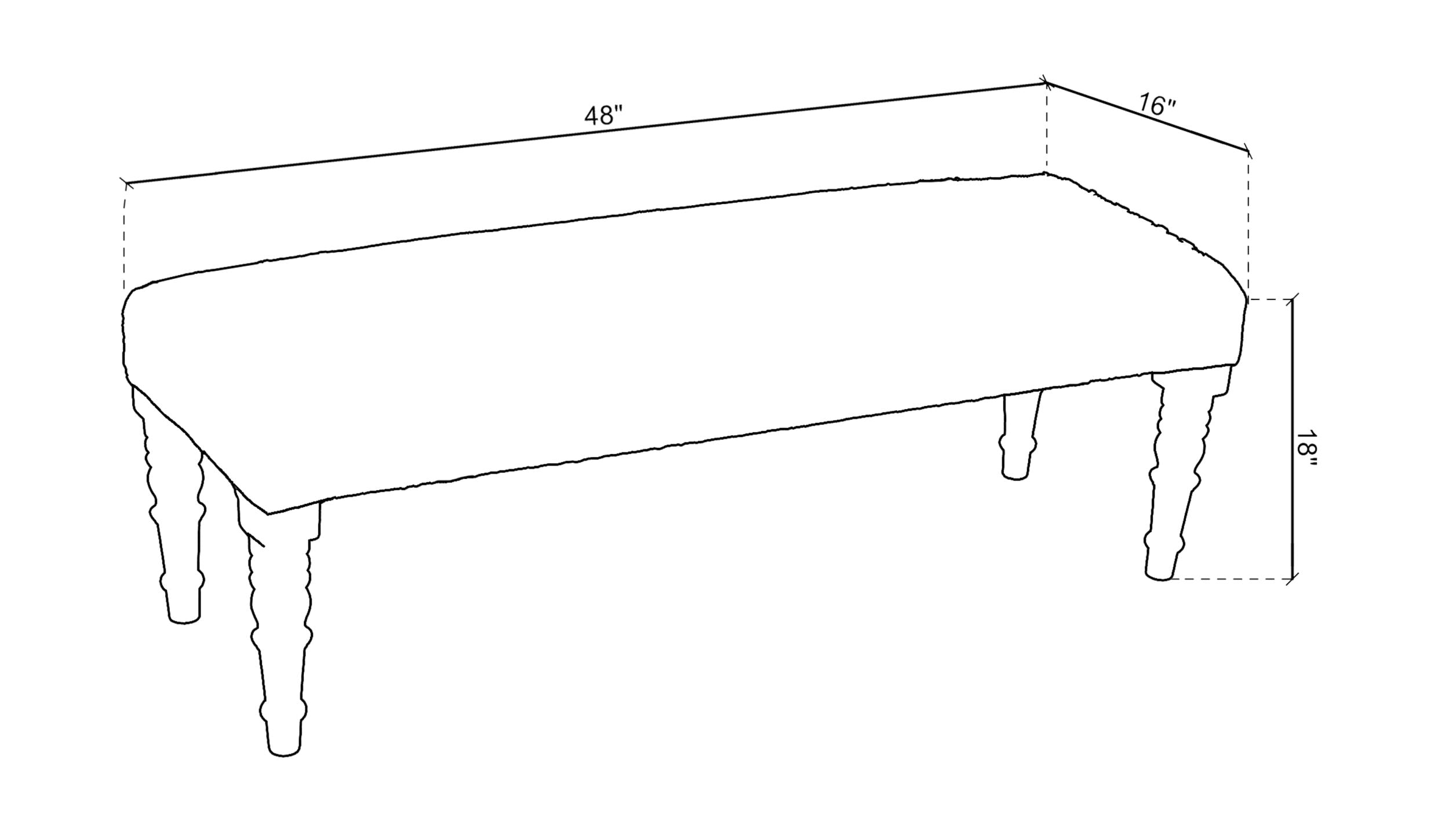 LIVABLISS Haarlem HRM-004 Bench