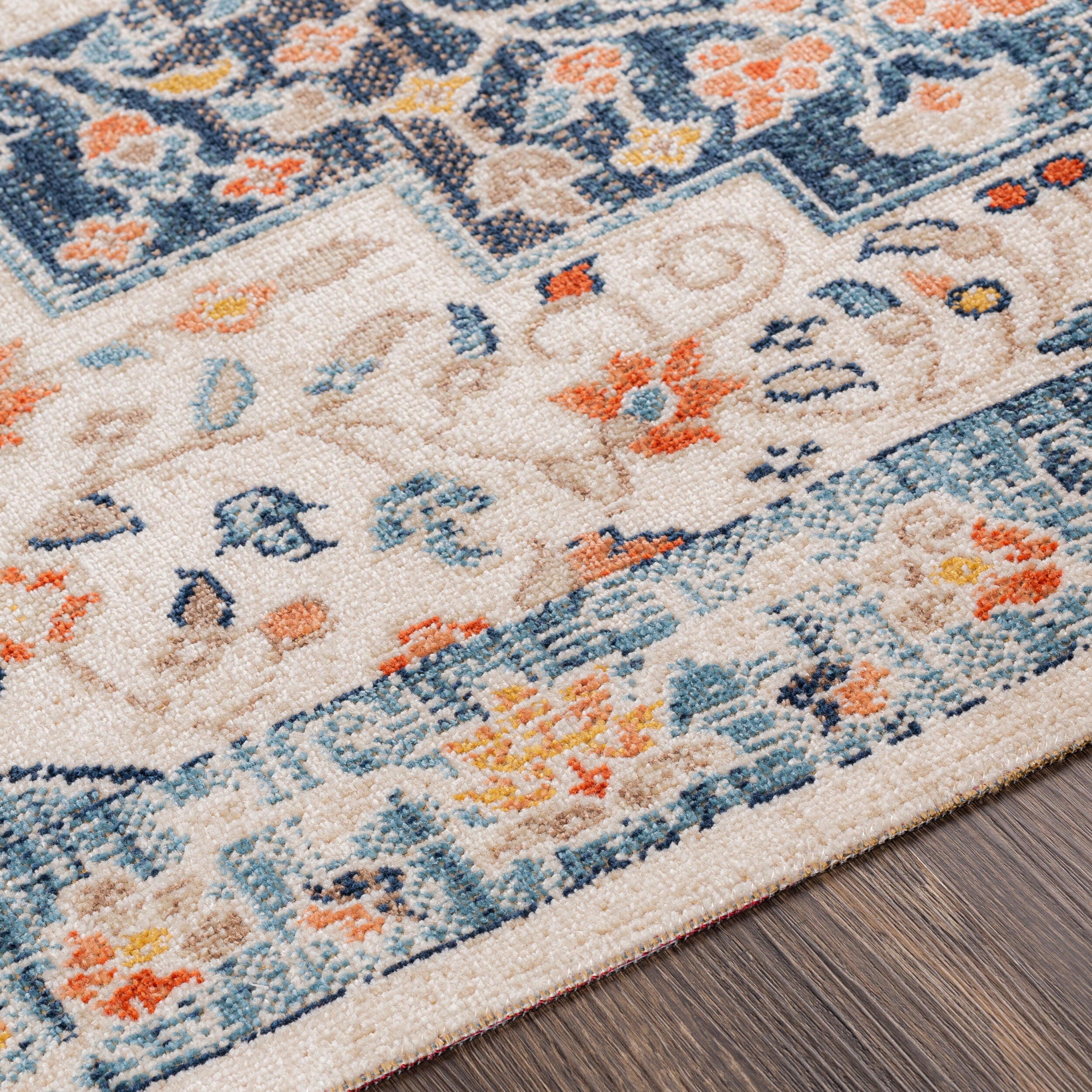 Surya Huntington Beach HTB-2322 Navy Area Rug by LIVABLISS