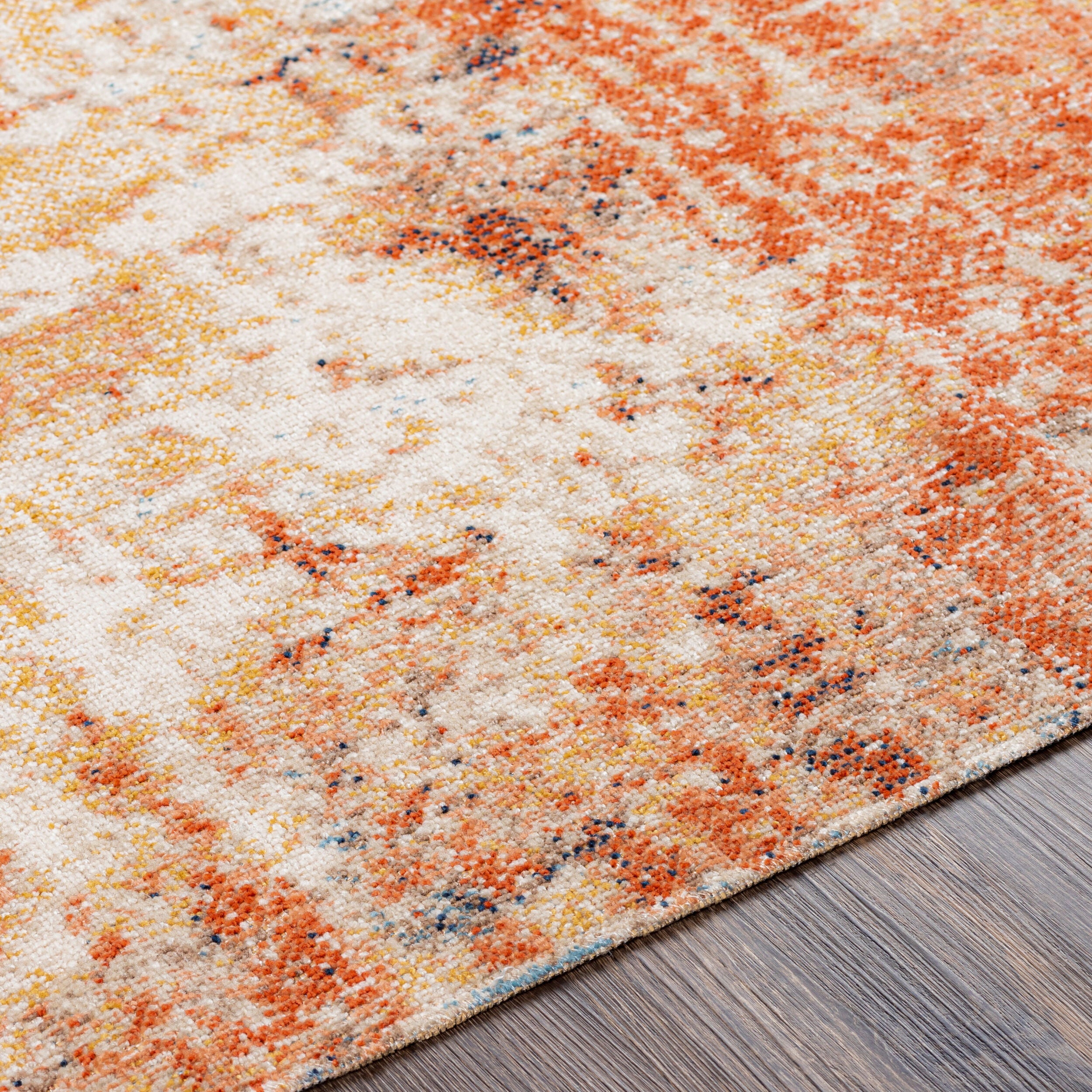 Surya Huntington Beach HTB-2323 Orange Area Rug by LIVABLISS
