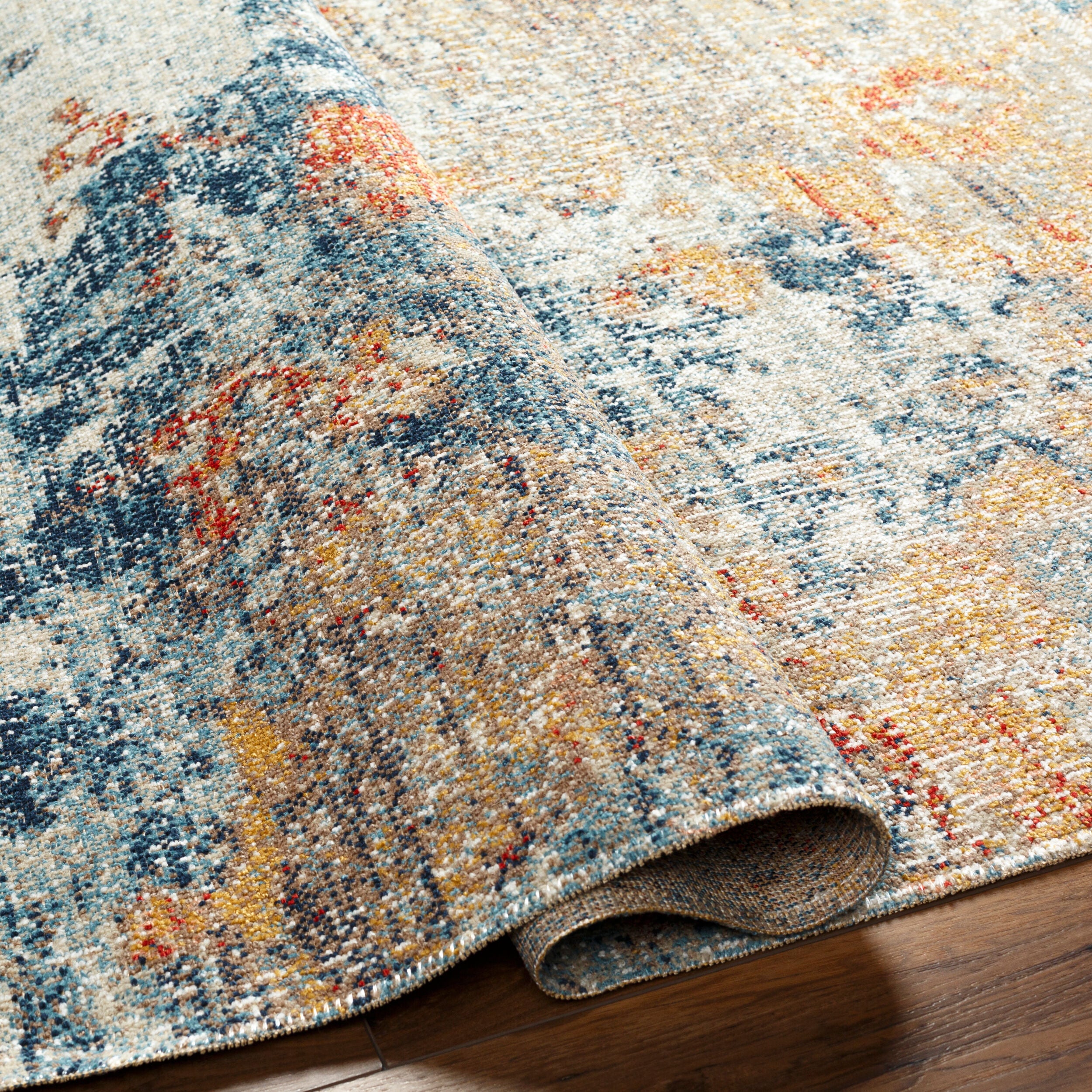 LIVABLISS Huntington Beach HTB-2325 Orange Area Rug