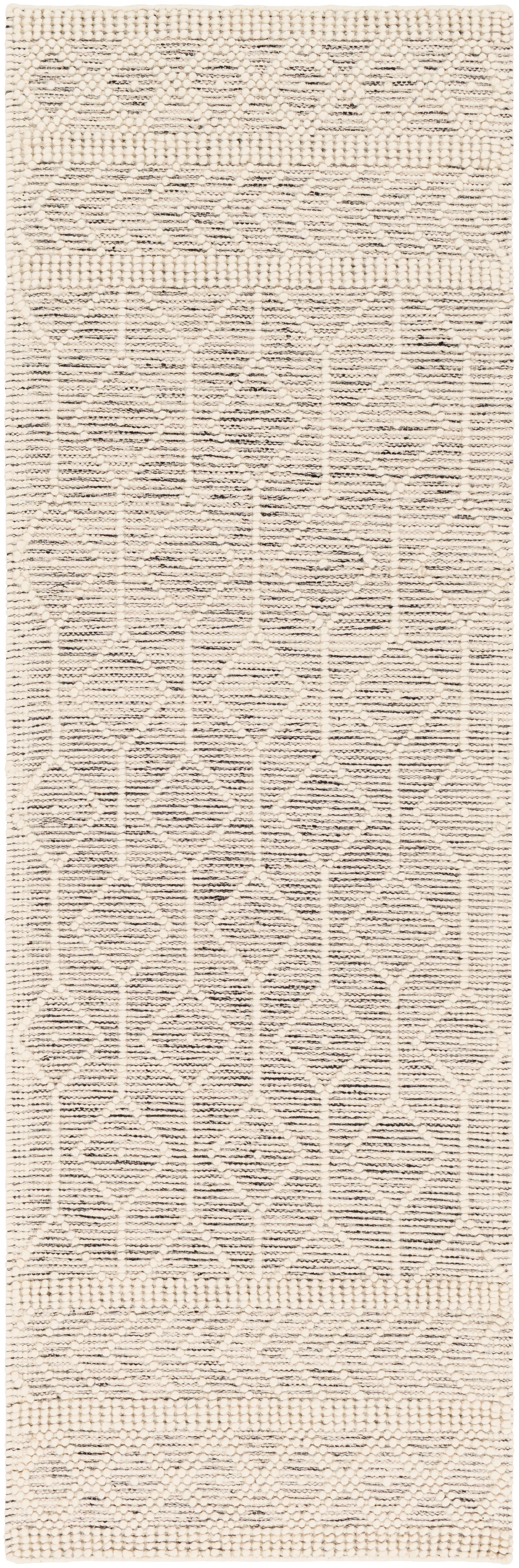 Surya Hygge HYG-2307 Black Area Rug by LIVABLISS
