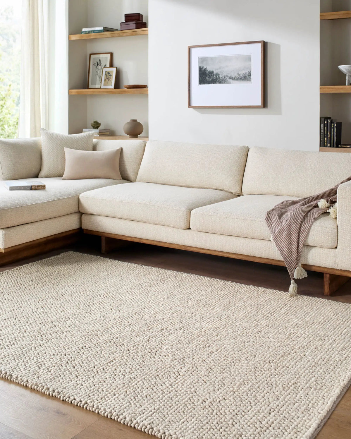 LIVABLISS Hazar HZA-2301 Ivory Area Rug
