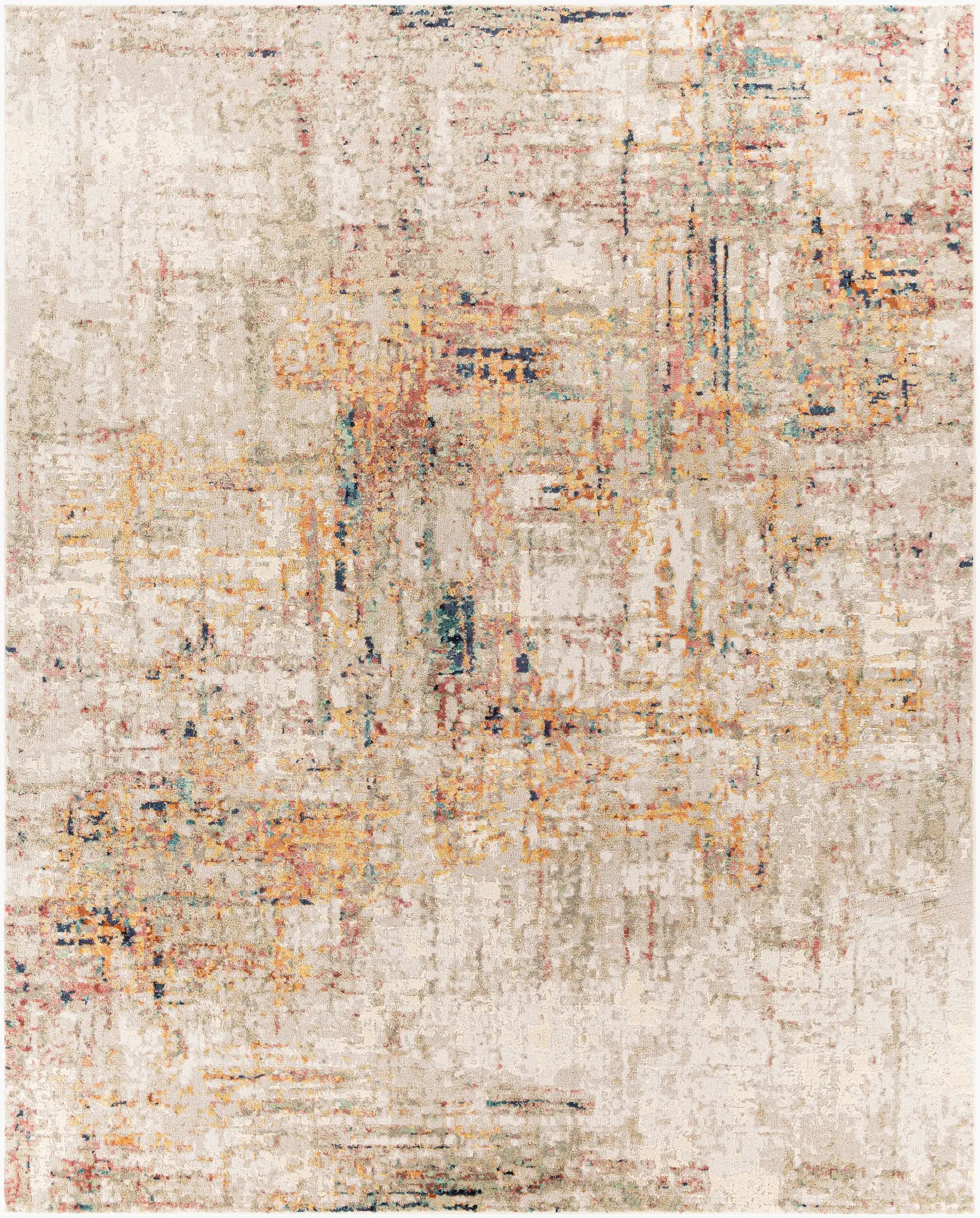 Illusions ILS-2300 Cream Area Rug by LIVABLISS