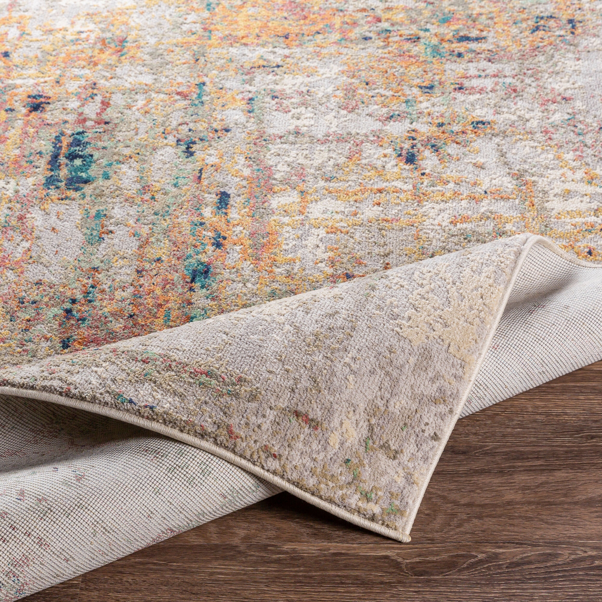 Surya Illusions ILS-2300 Cream Area Rug by LIVABLISS