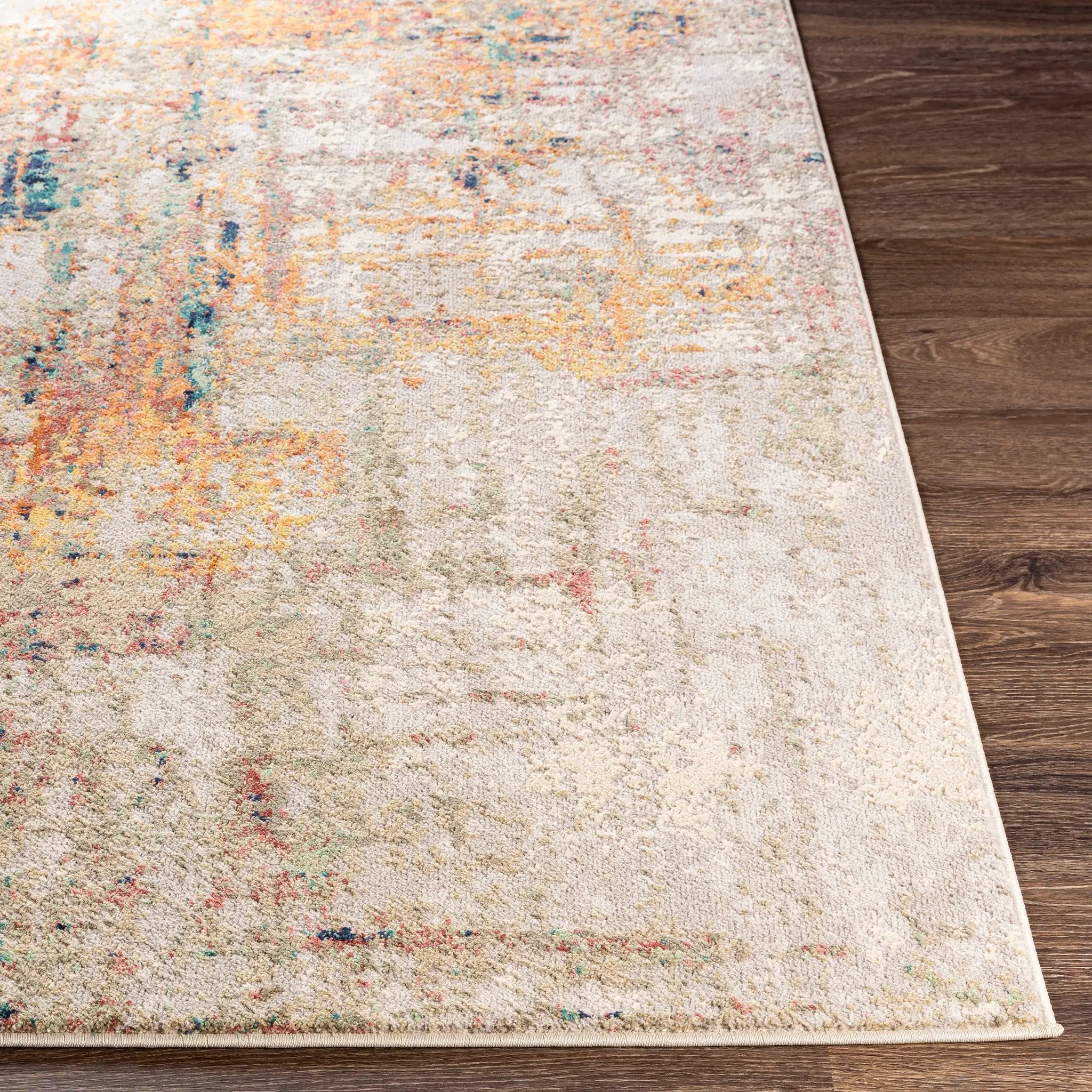 Illusions ILS-2300 Cream Area Rug by LIVABLISS