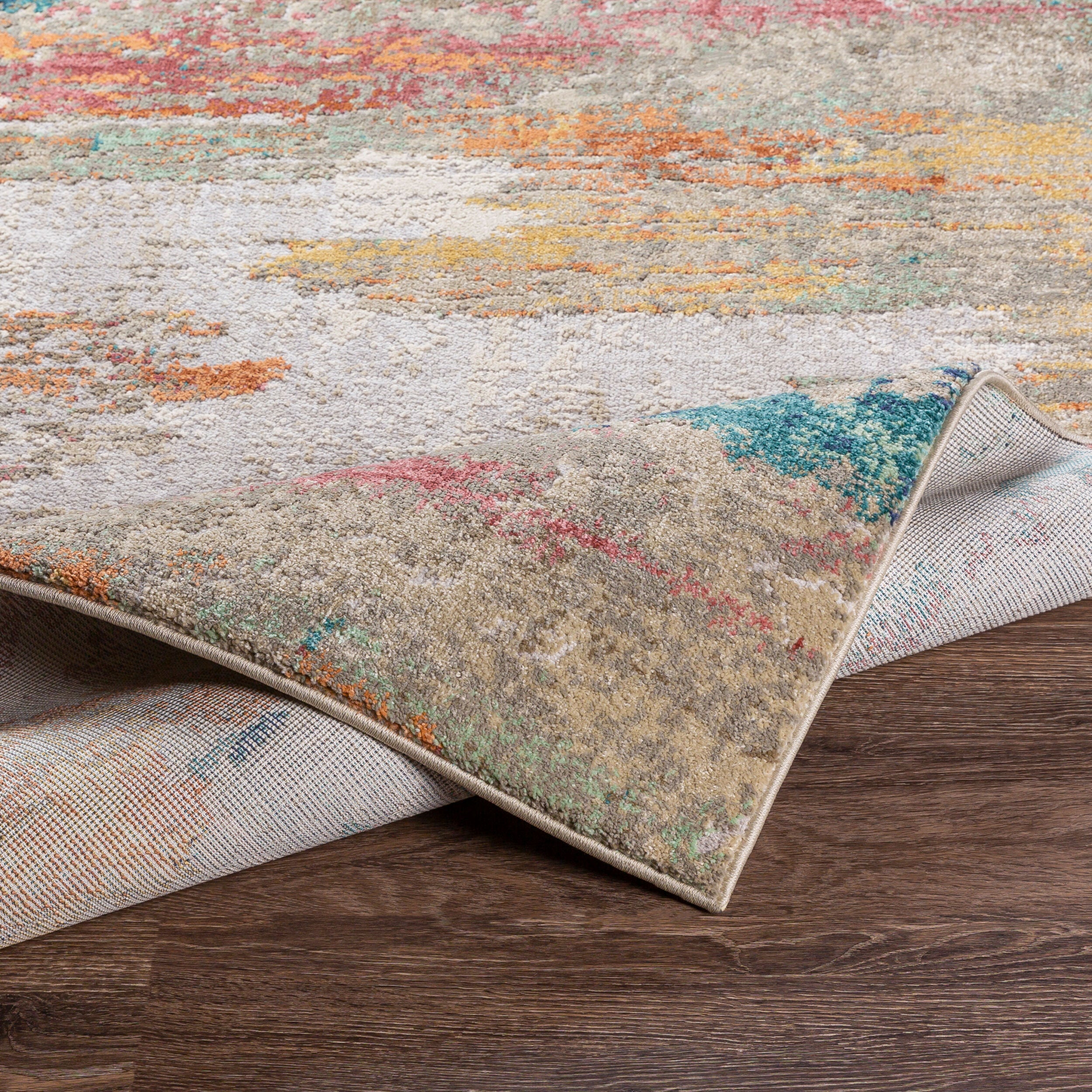 Surya Illusions ILS-2302 Beige Area Rug by LIVABLISS