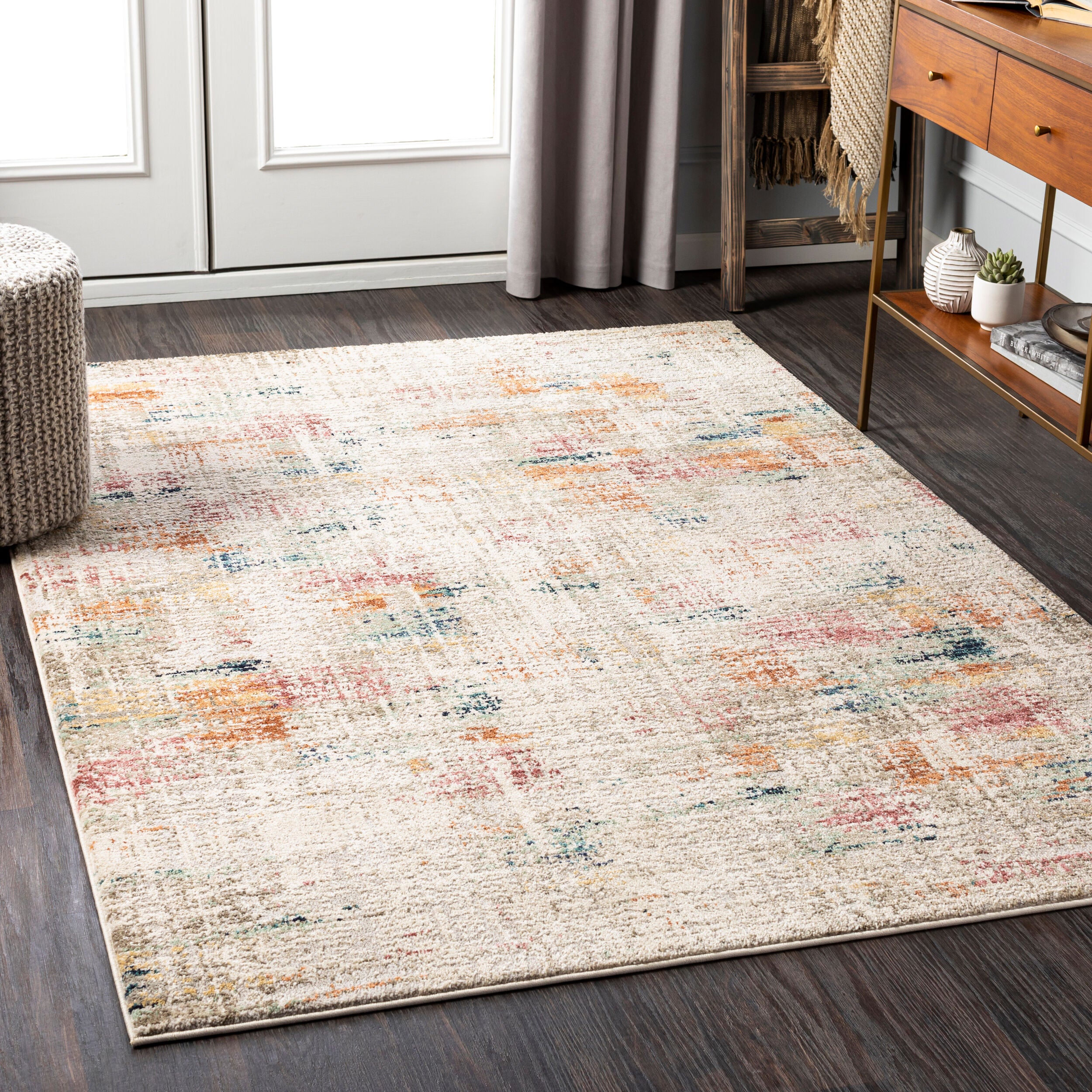 Surya Illusions ILS-2303 Cream Area Rug by LIVABLISS