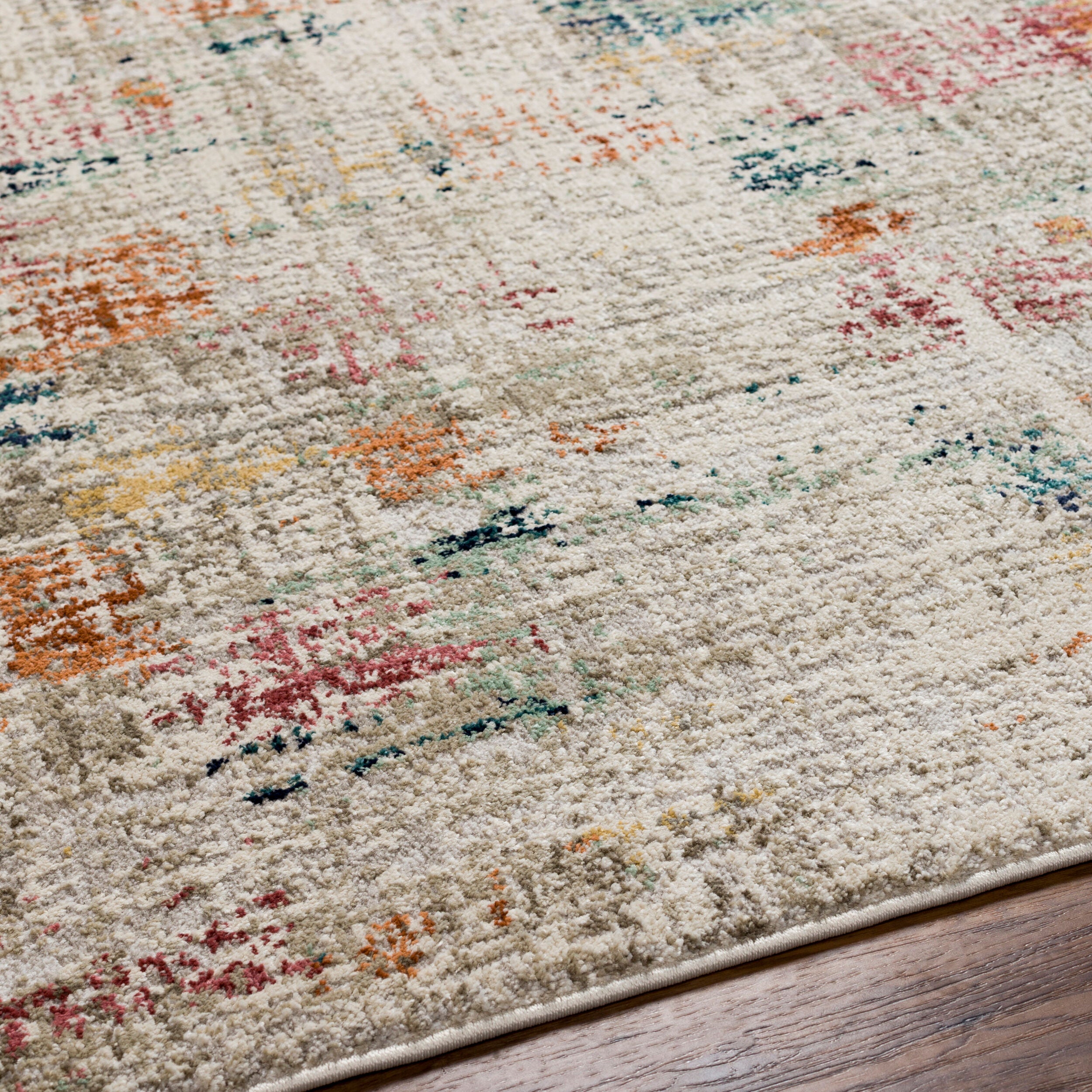 Surya Illusions ILS-2303 Cream Area Rug by LIVABLISS