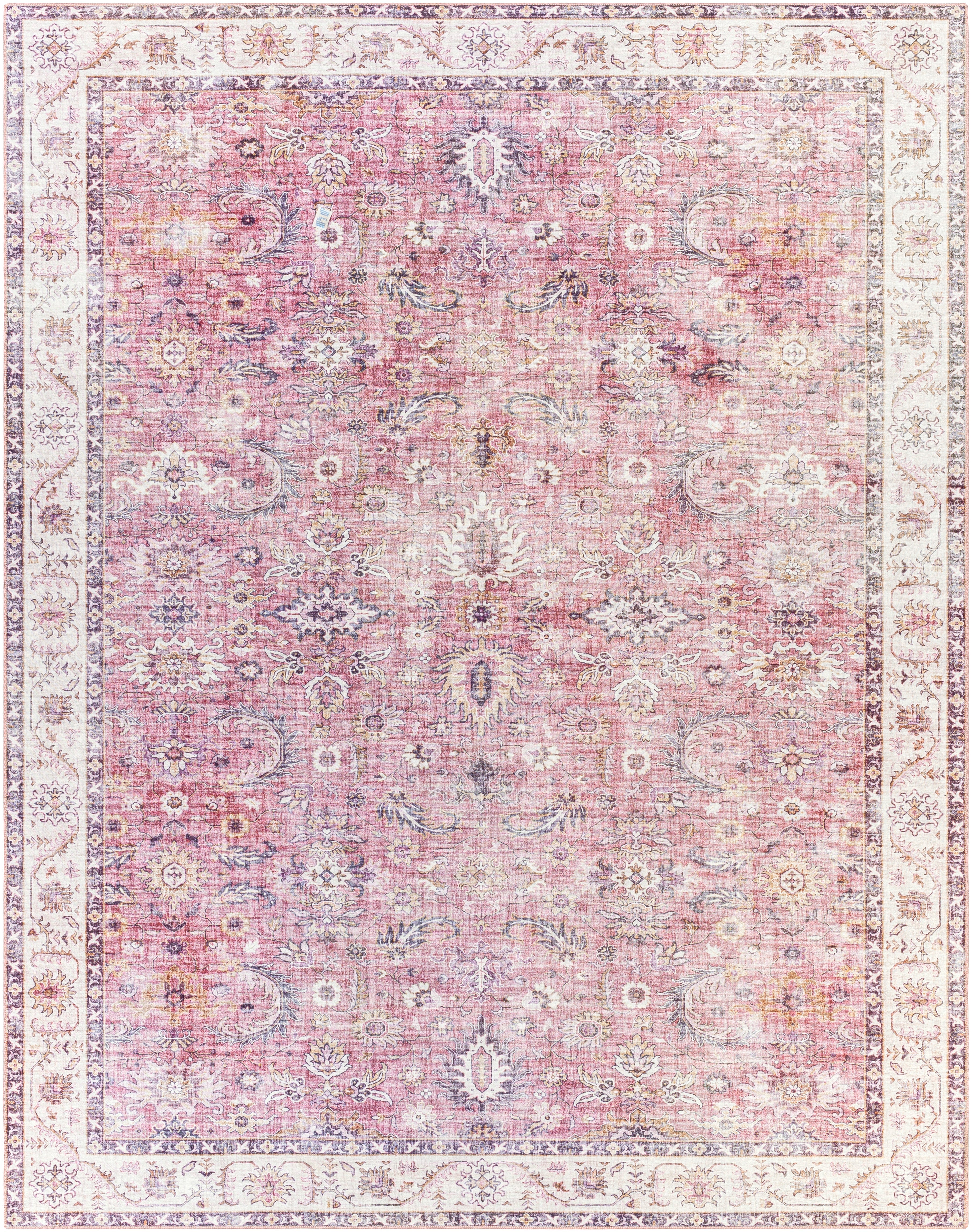 Surya Iris IRS-2305 Purple Area Rug by LIVABLISS