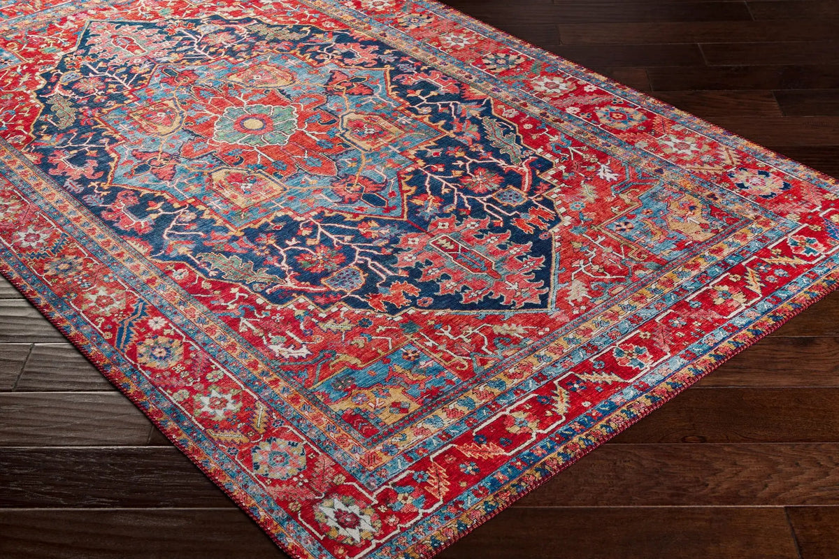 LIVABLISS Iris IRS-2316 Red Area Rug