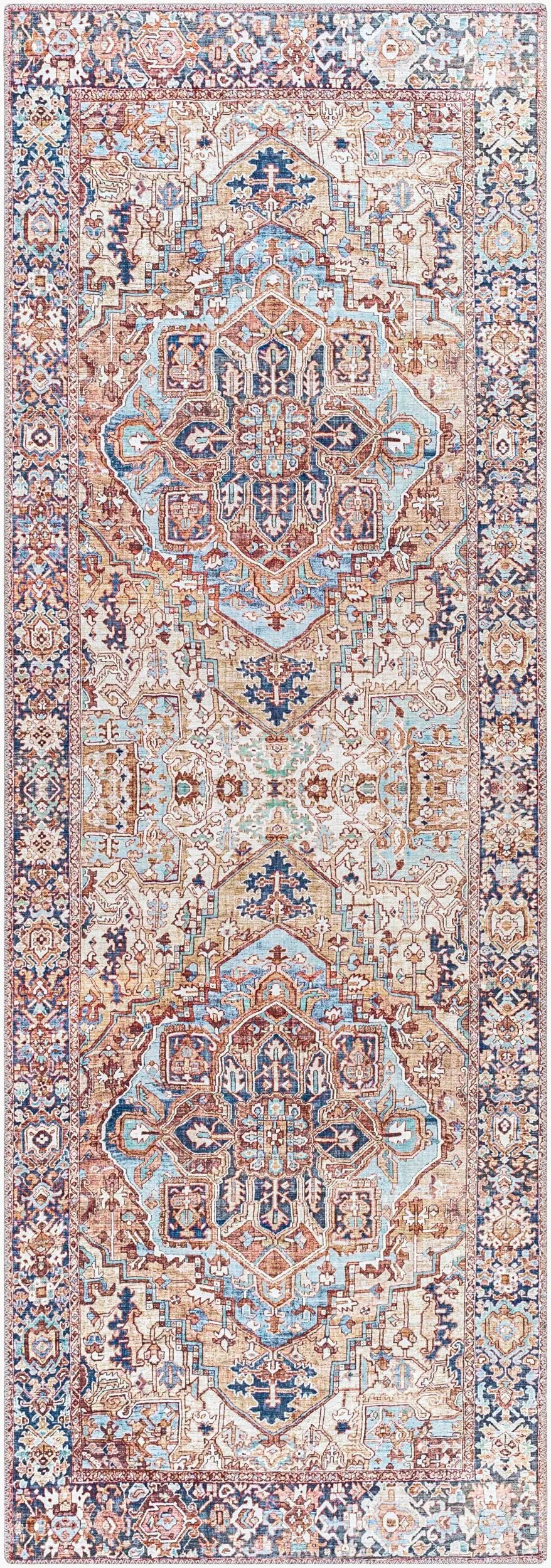 LIVABLISS Iris IRS-2360 Brown Area Rug