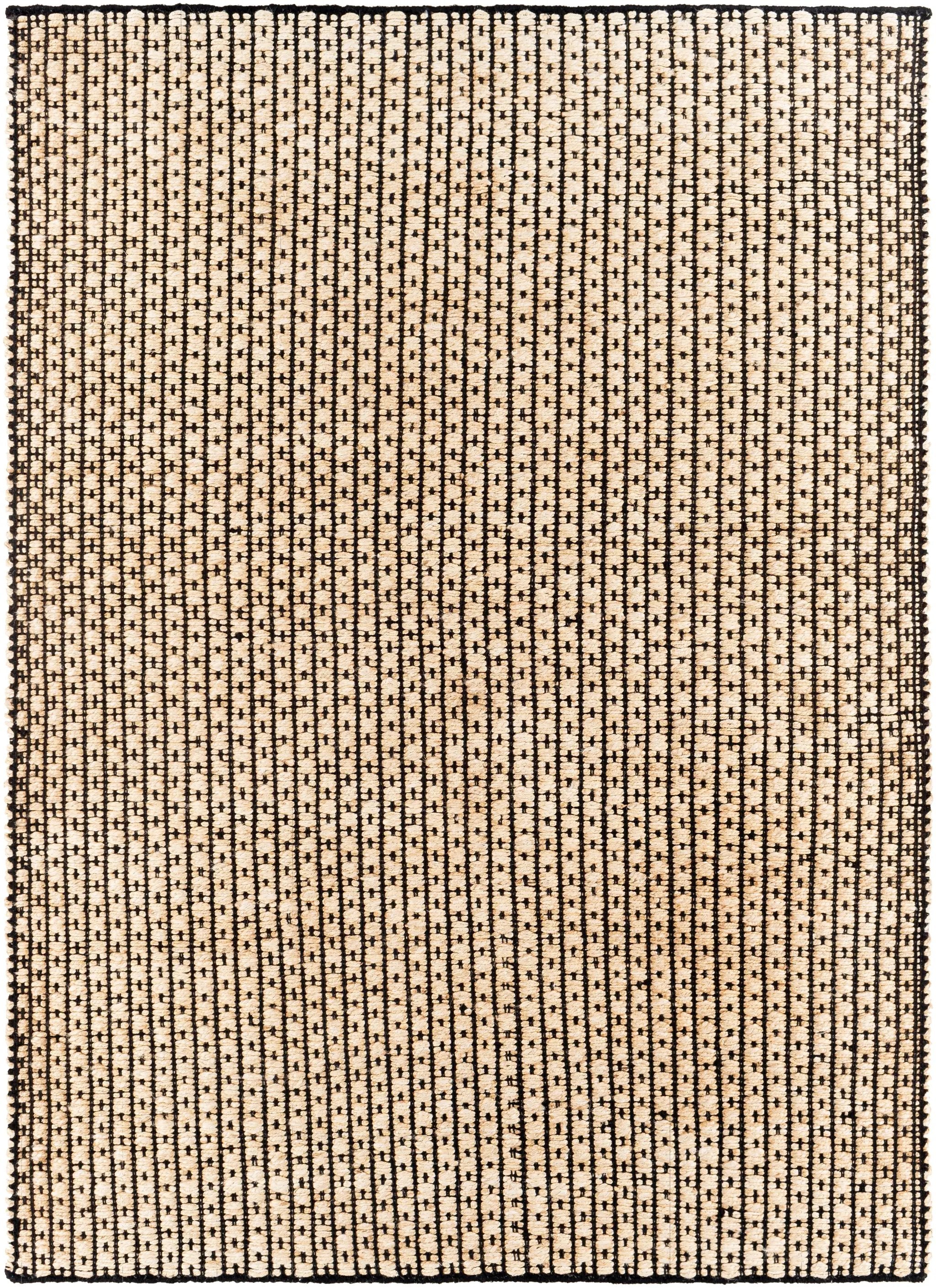 Jasmine JAM-2300 Black Area Rug by LIVABLISS