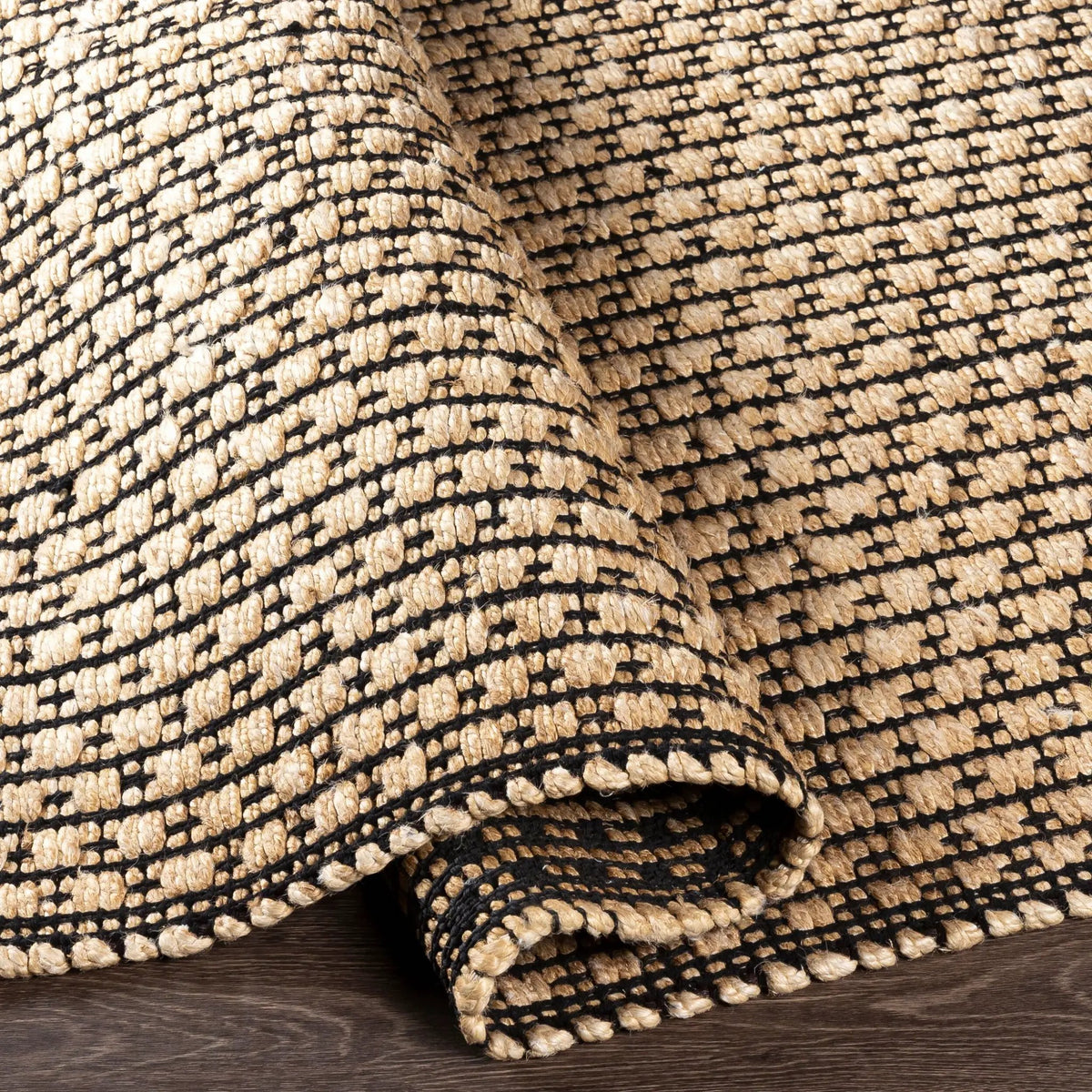 Jasmine JAM-2300 Black Area Rug by LIVABLISS