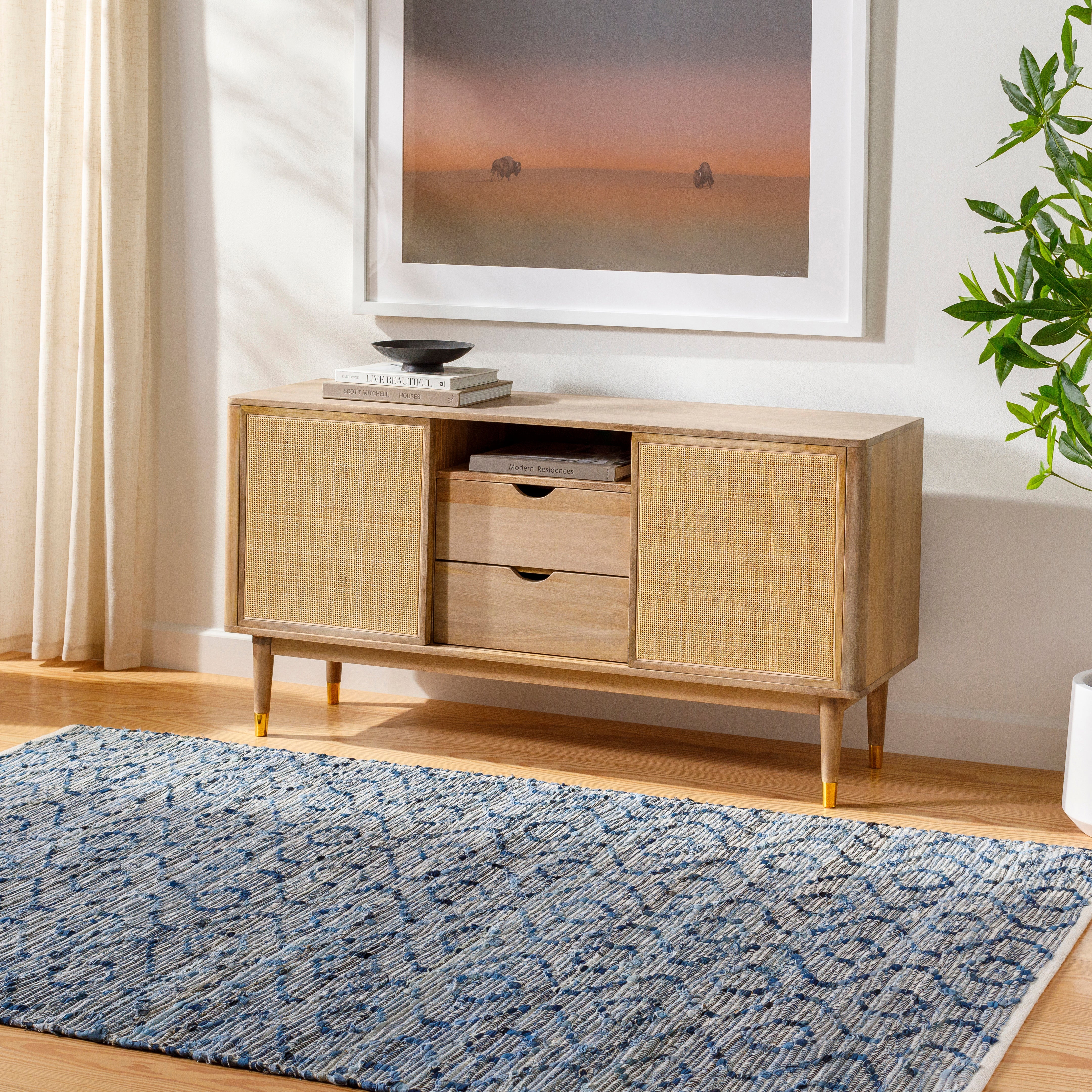 Surya Jean JEA-2314 Tan Area Rug by LIVABLISS