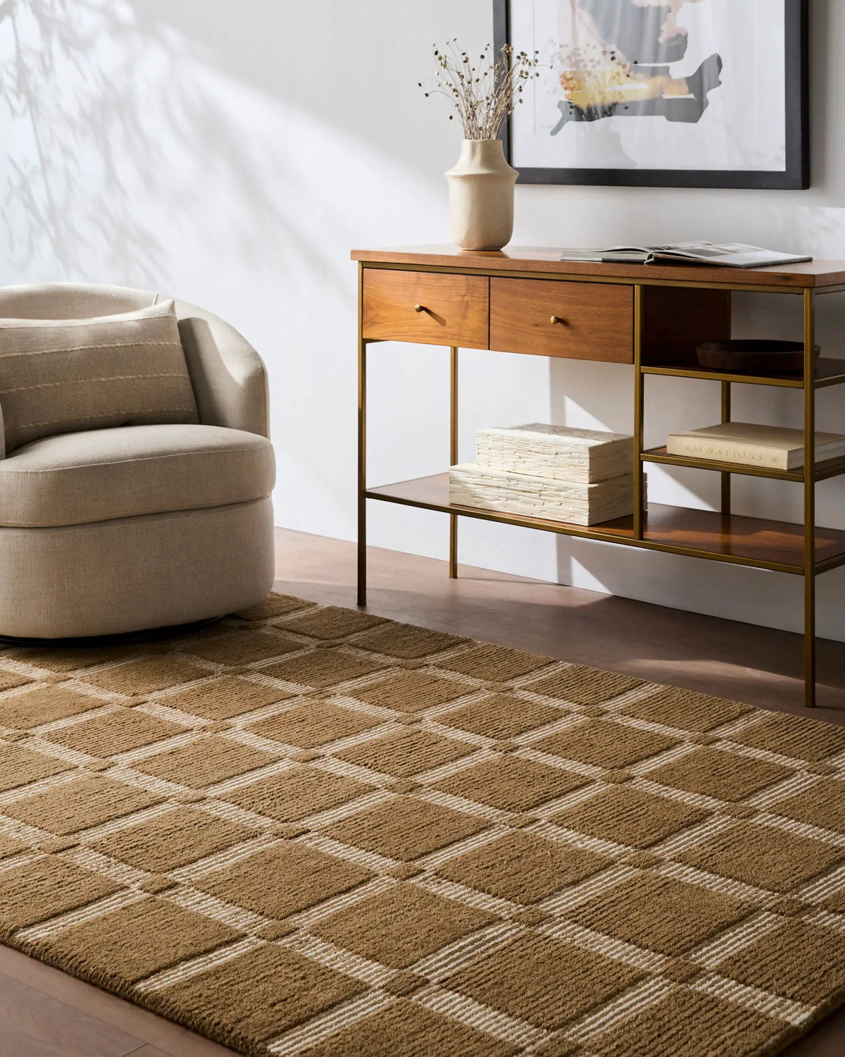 LIVABLISS Julia JLA-2302 Taupe Area Rug