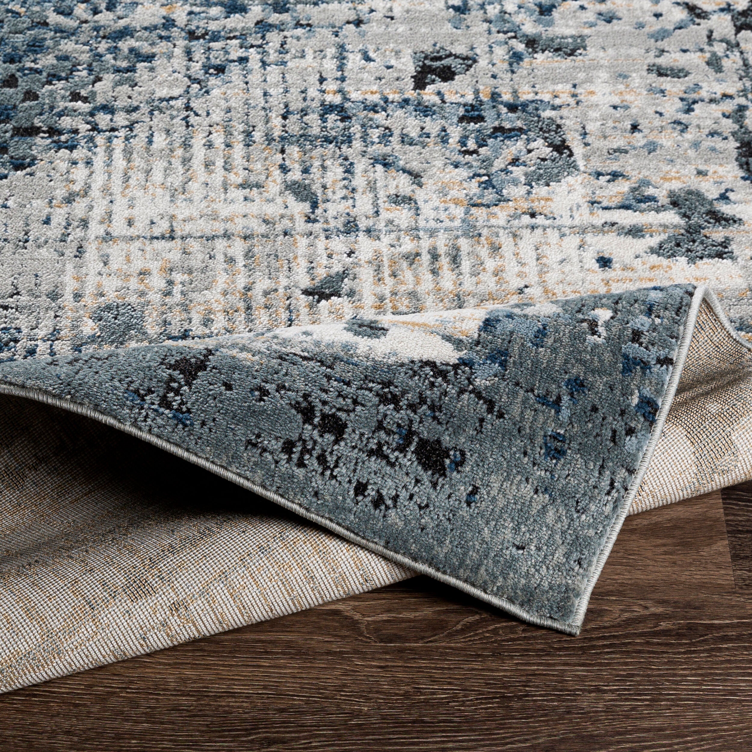 Surya Jolie JLO-2315 Medium Gray Area Rug by LIVABLISS