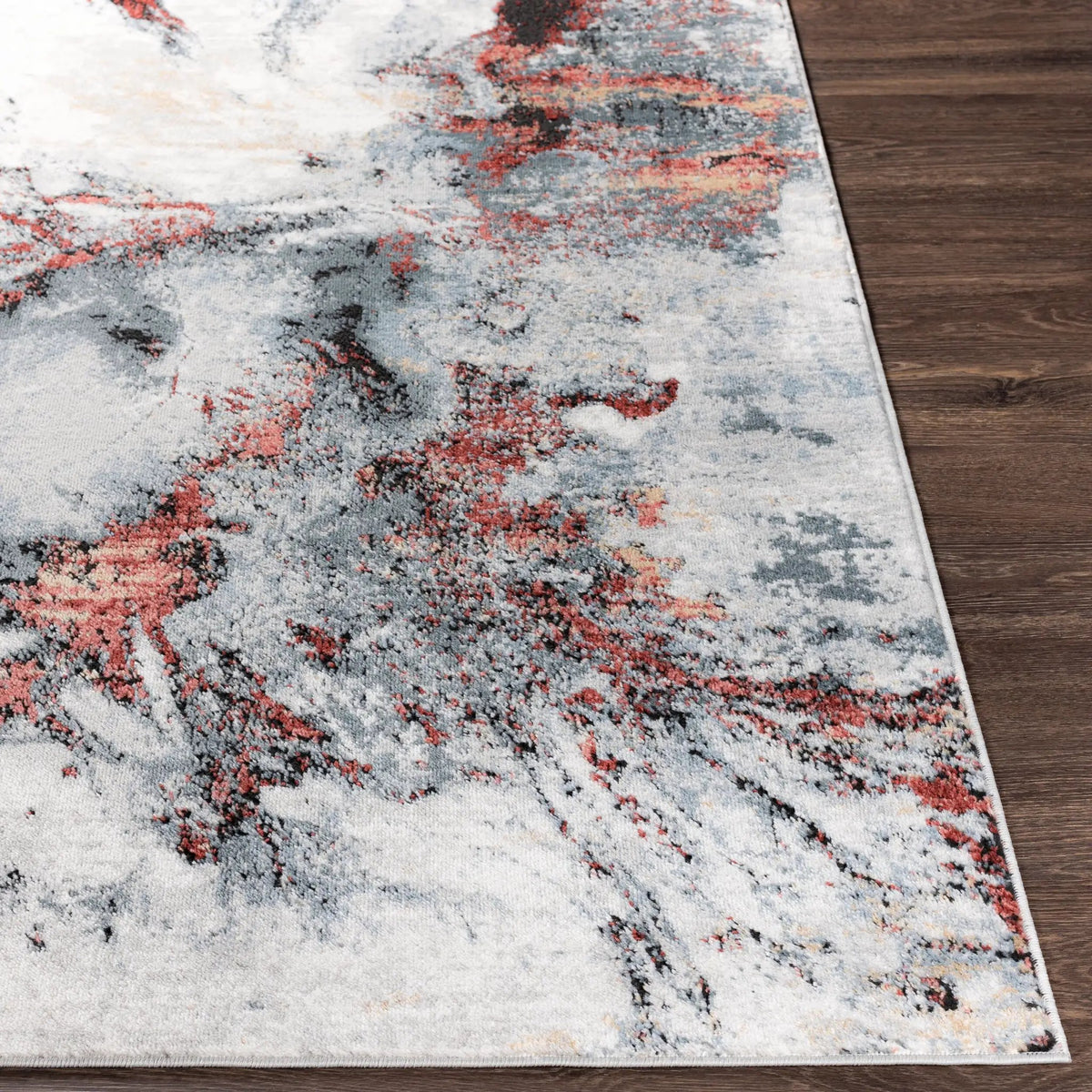 LIVABLISS Jolie JLO-2321 Burgundy Area Rug