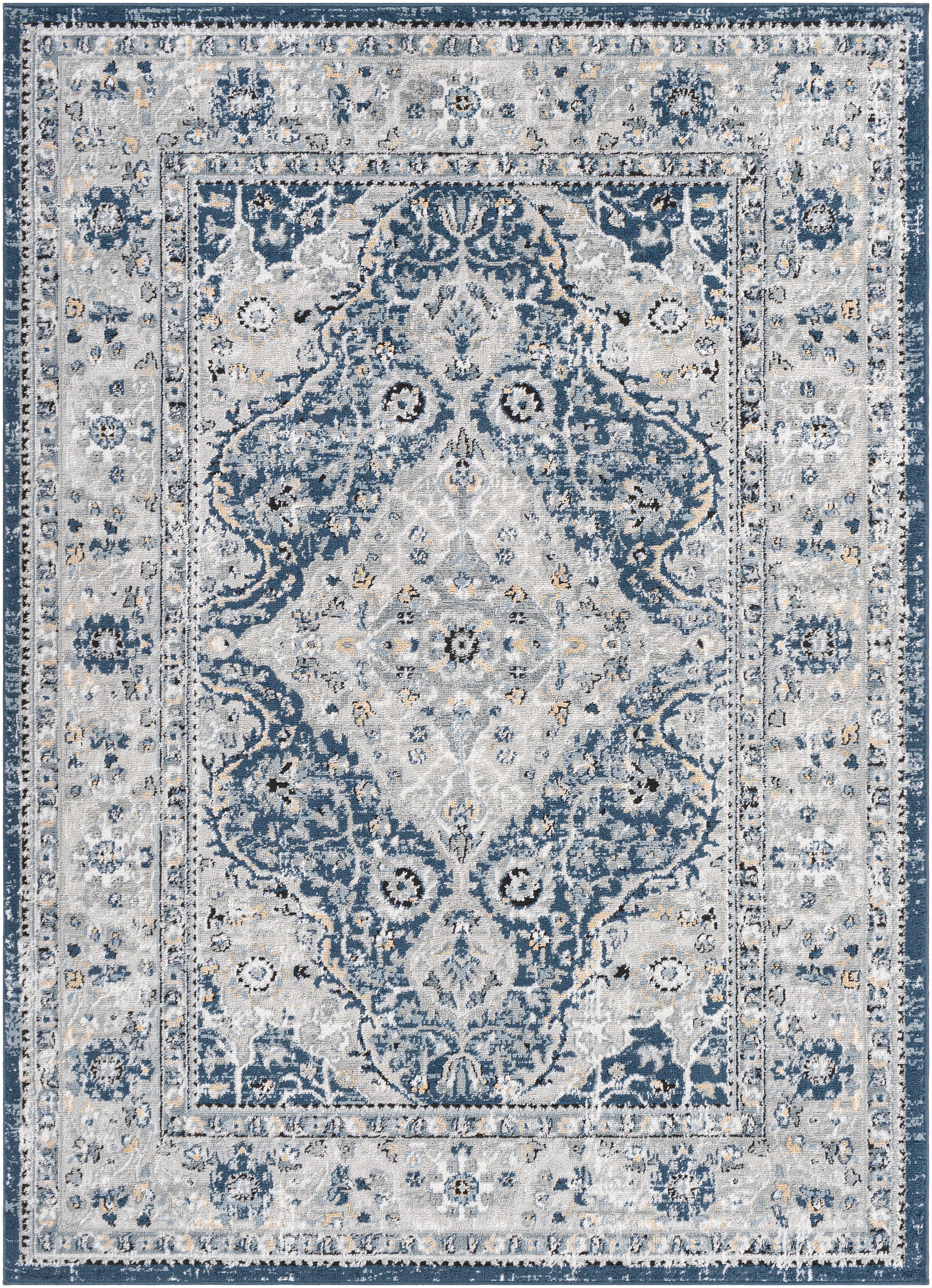 Surya Jolie JLO-2326 Dark Blue Area Rug by LIVABLISS