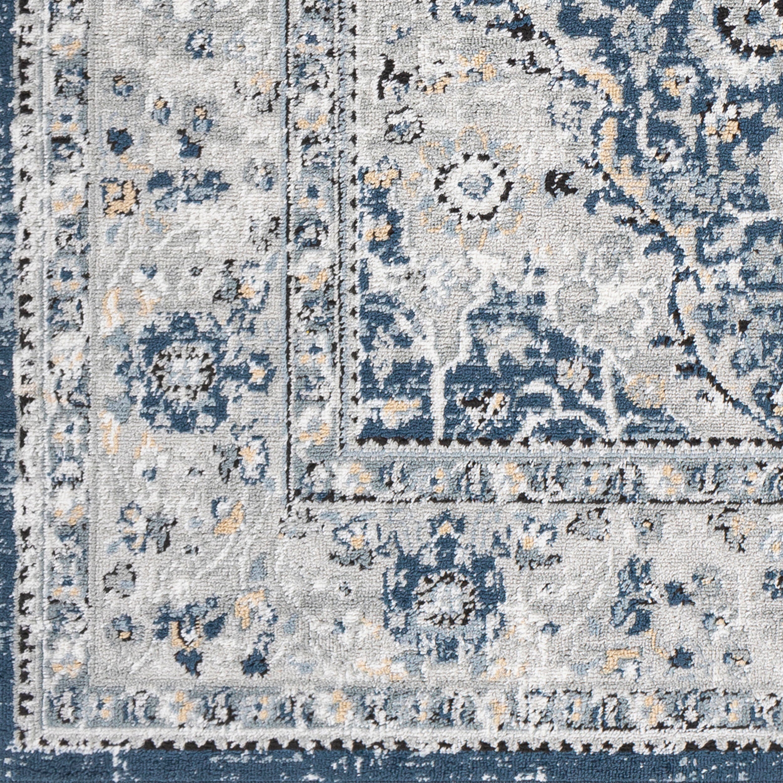 Surya Jolie JLO-2326 Dark Blue Area Rug by LIVABLISS