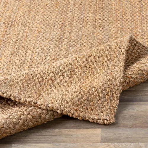 Jute Woven JS-2 Brown Area Rug by LIVABLISS